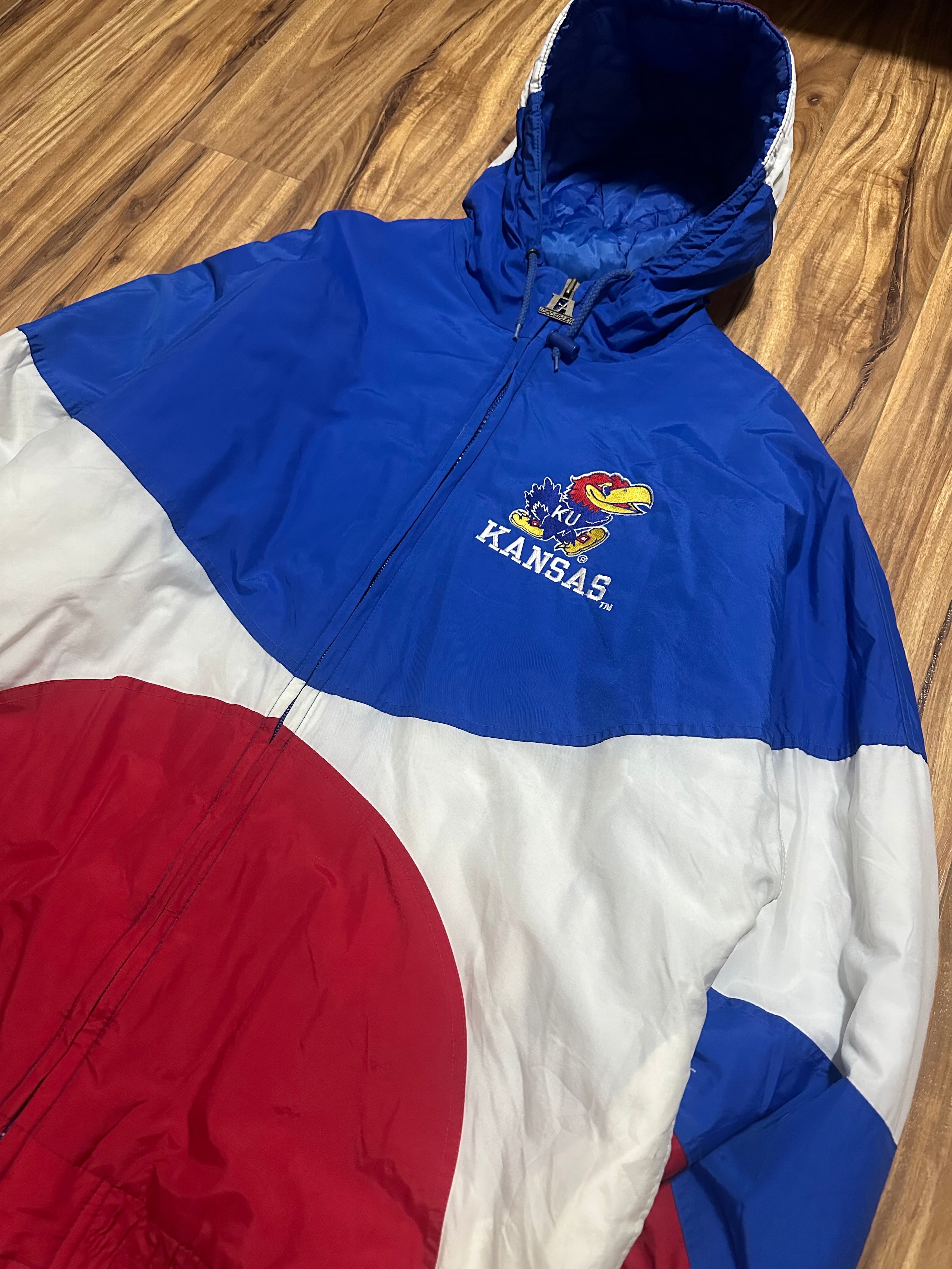 Vintage Kansas Logo Athletics Jacket