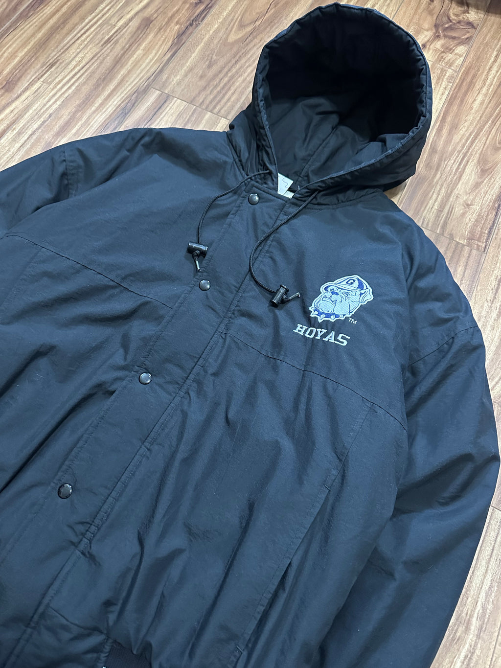 Vintage Georgetown Starter Jacket (Black)