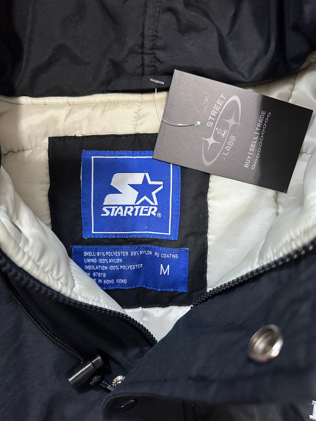 Vintage Georgetown Starter Jacket (Black)