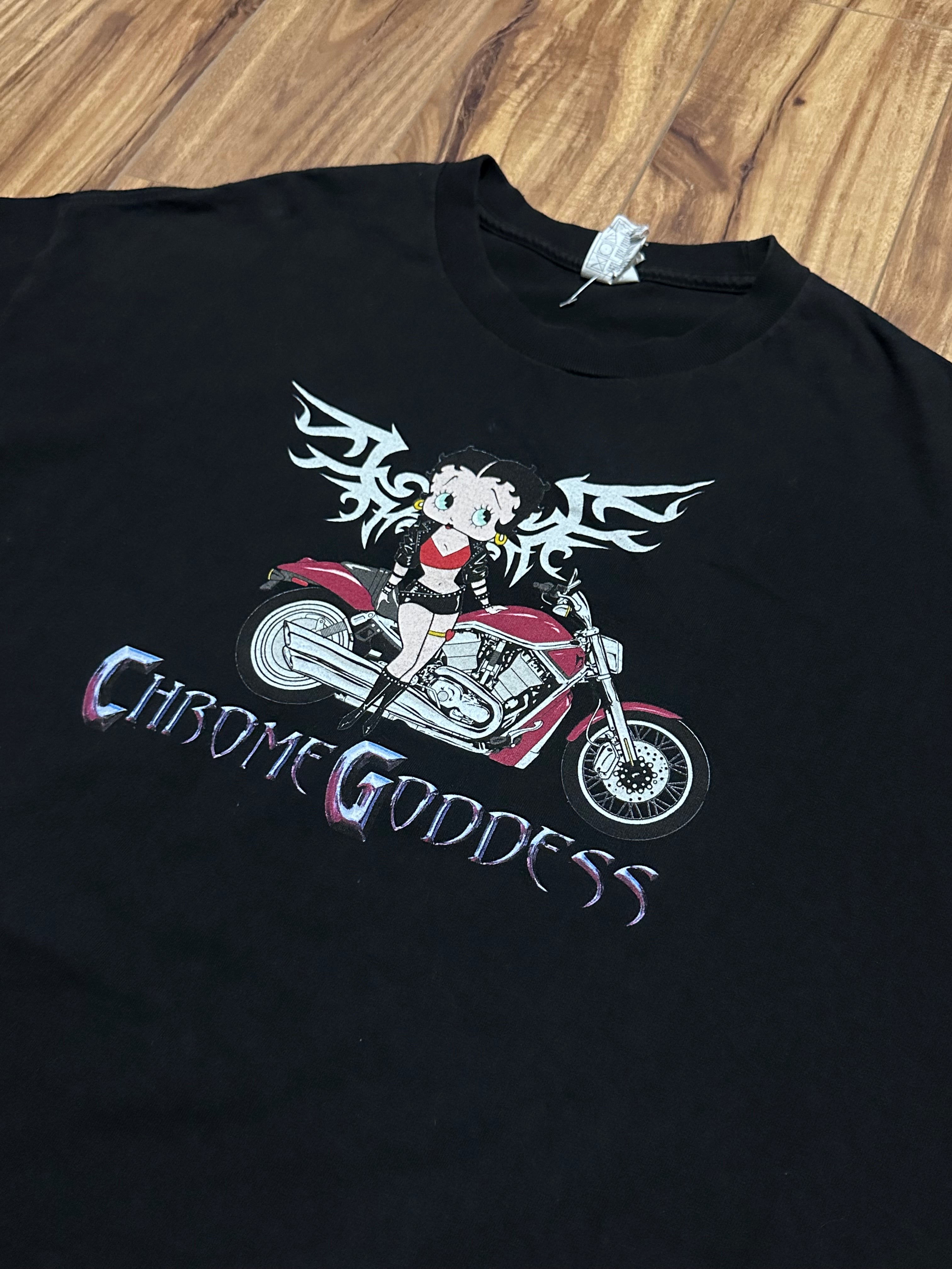 Vintage Betty Boop Chrome Goddess