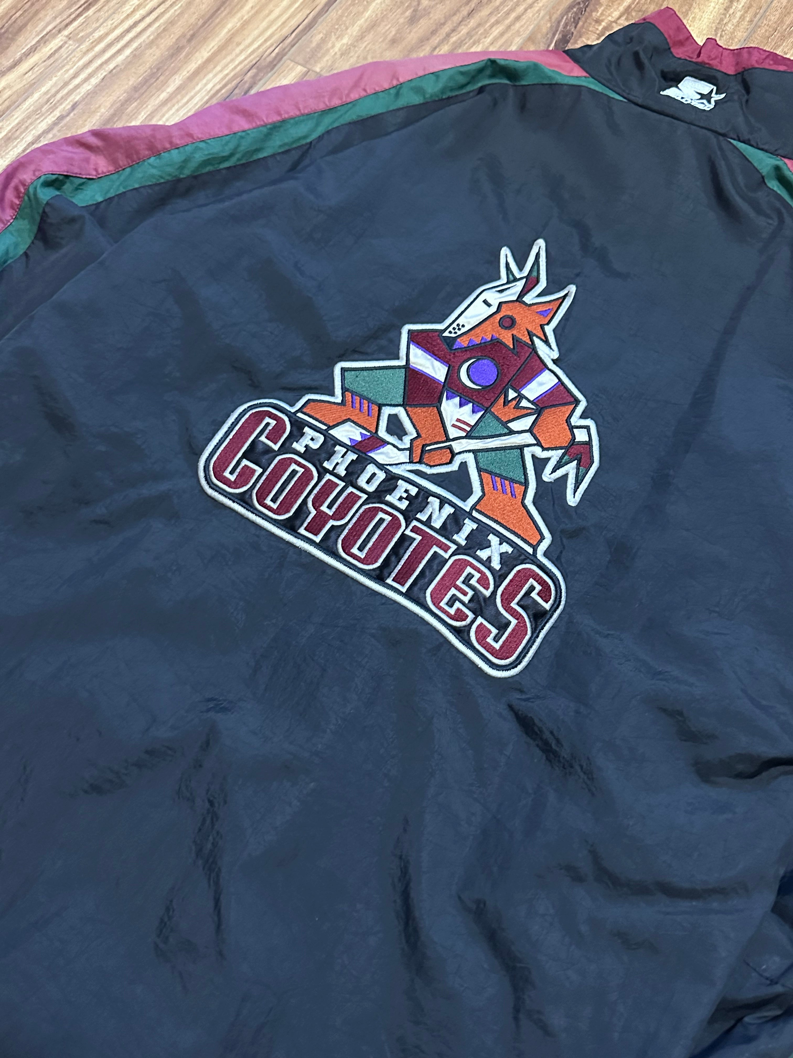 Vintage Phoenix Coyotes Starter Windbreaker