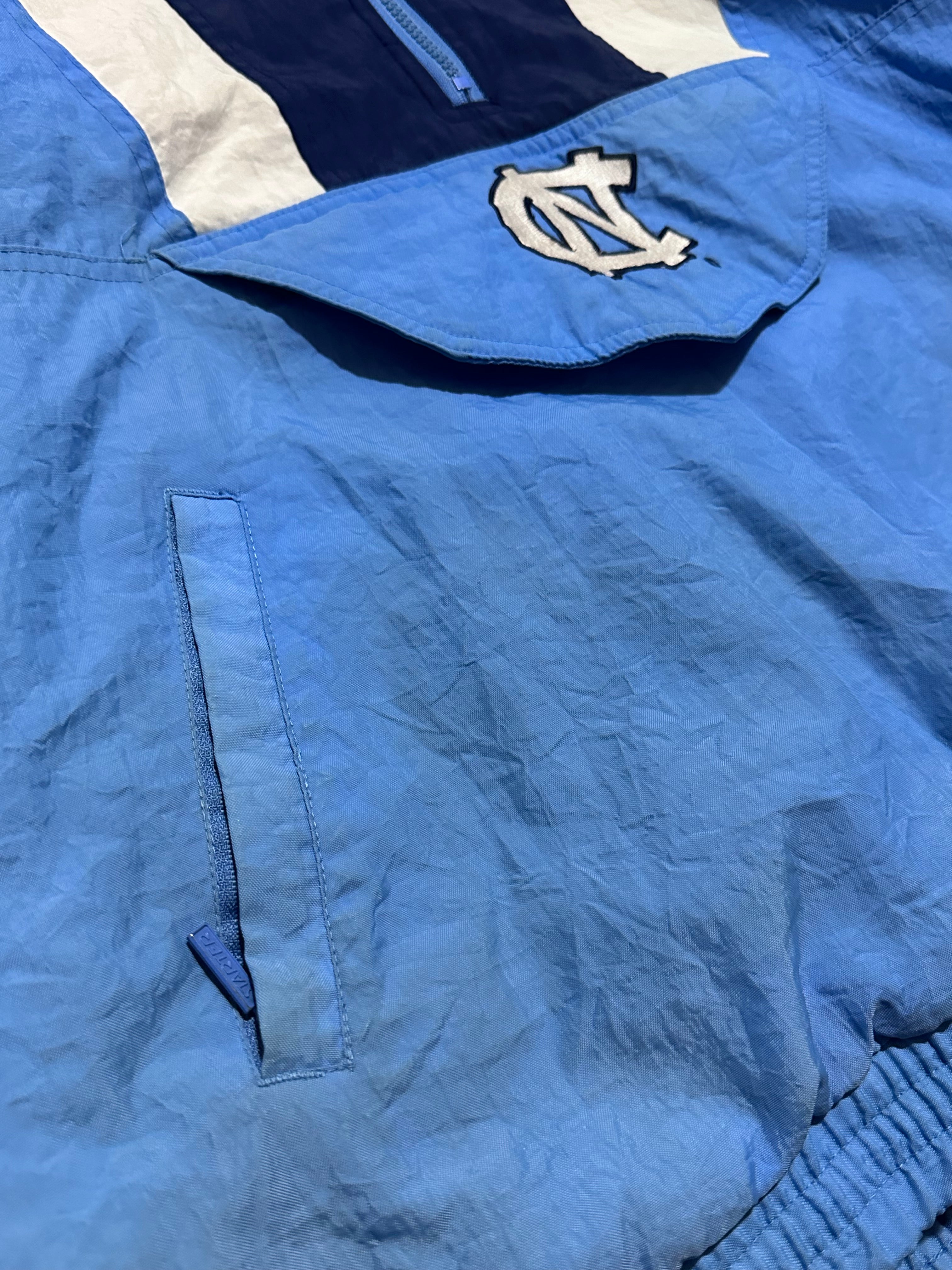 Vintage UNC Tar Heels Starter Pullover Puffer