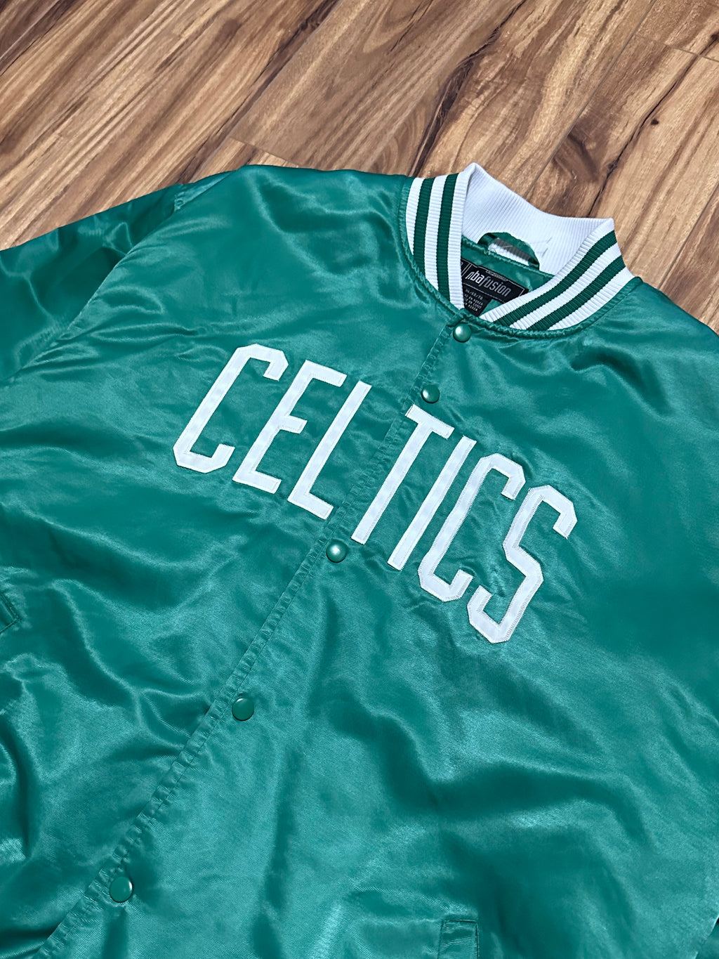 Vintage Celtics Nba Fusion Jacket