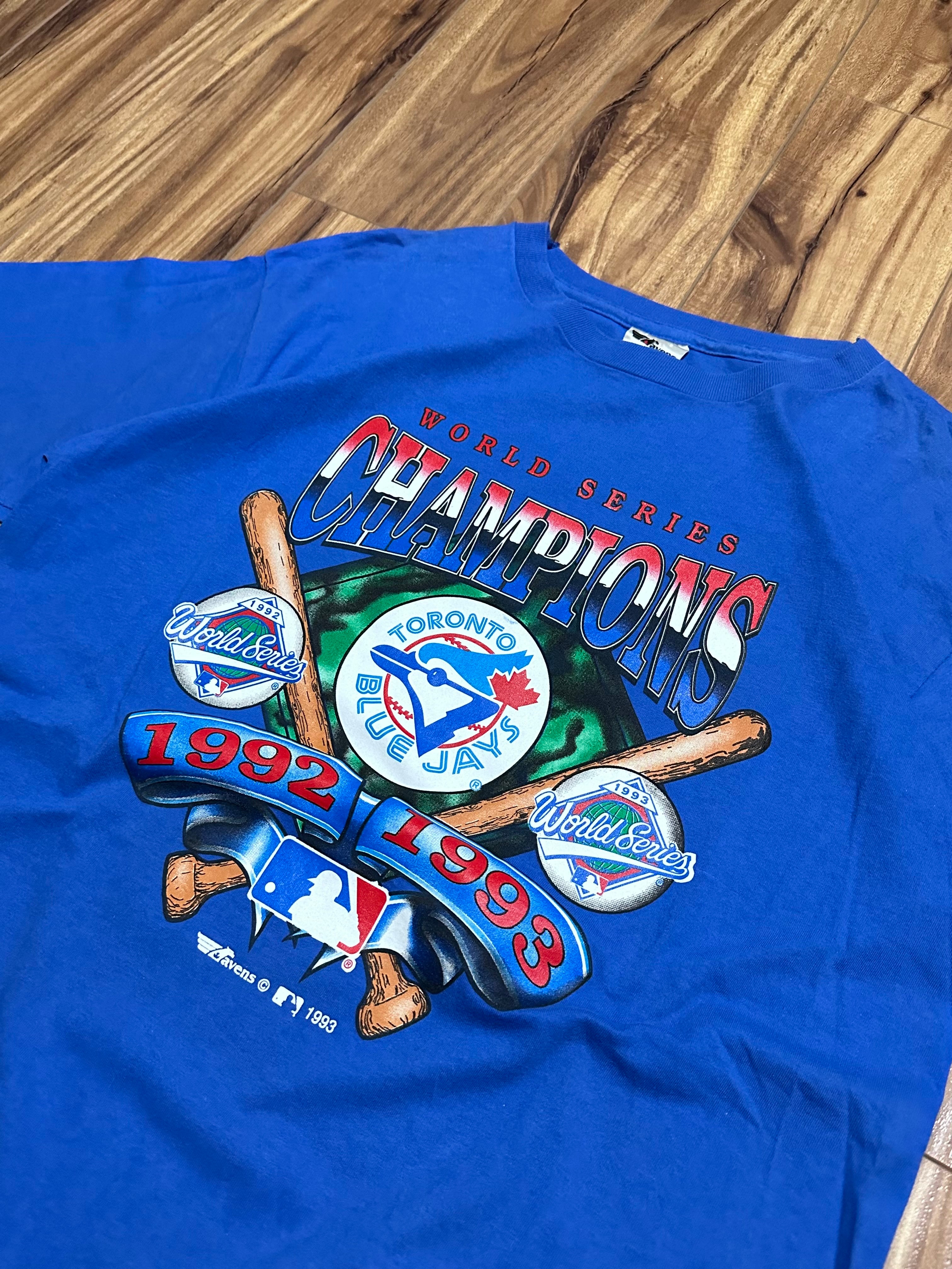 Vintage 1992-1993 Blue Jays World Series Tee