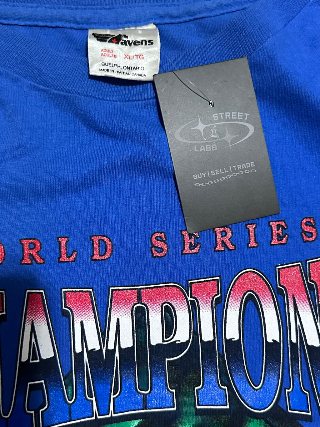 Vintage 1992-1993 Blue Jays World Series Tee