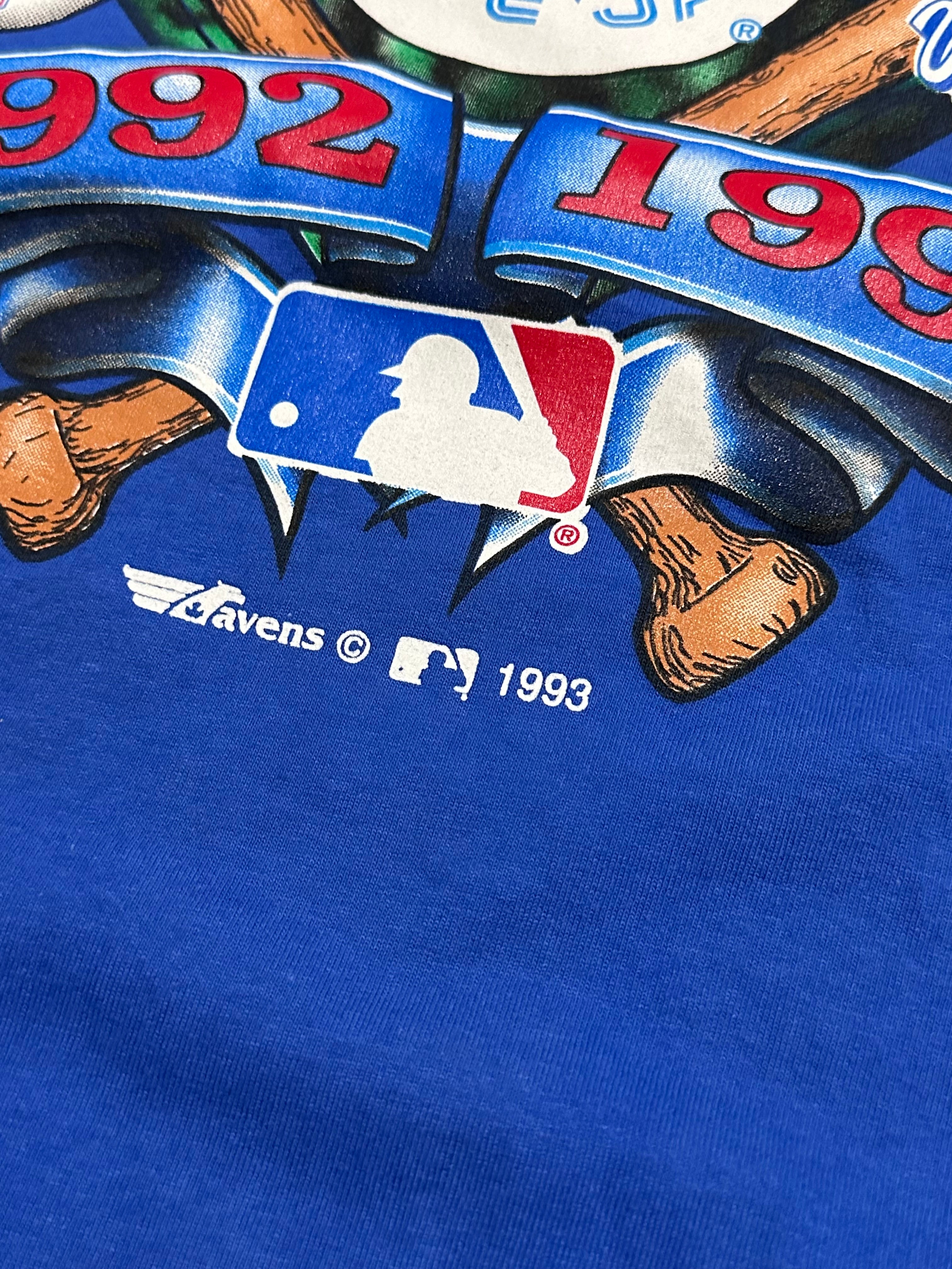 Vintage 1992-1993 Blue Jays World Series Tee
