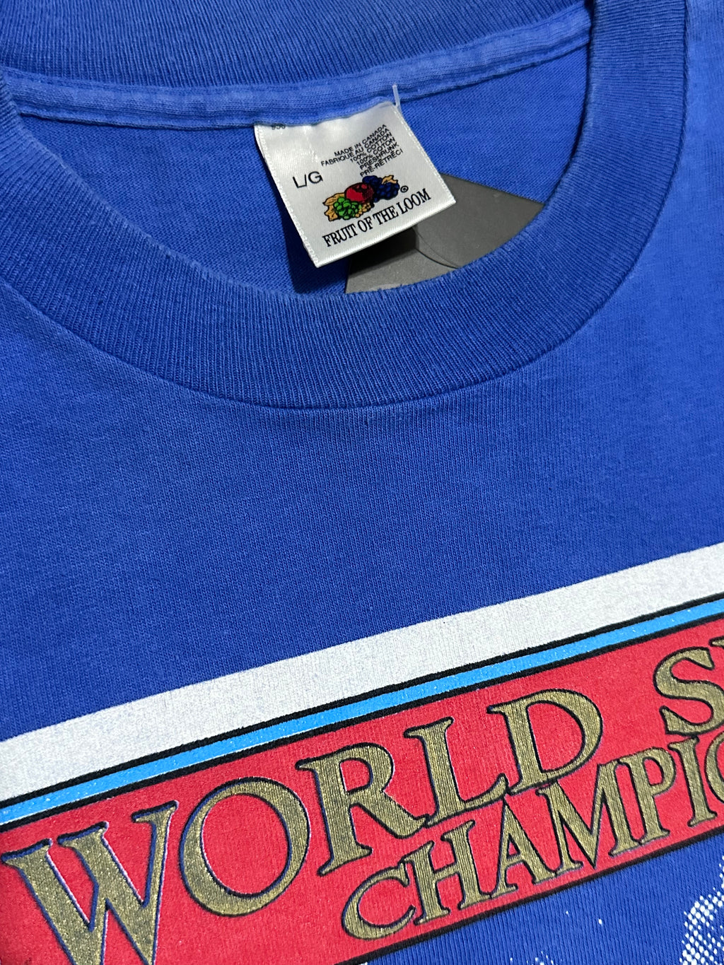 Vintage 1992-1993 Blue Jays World Series Tee