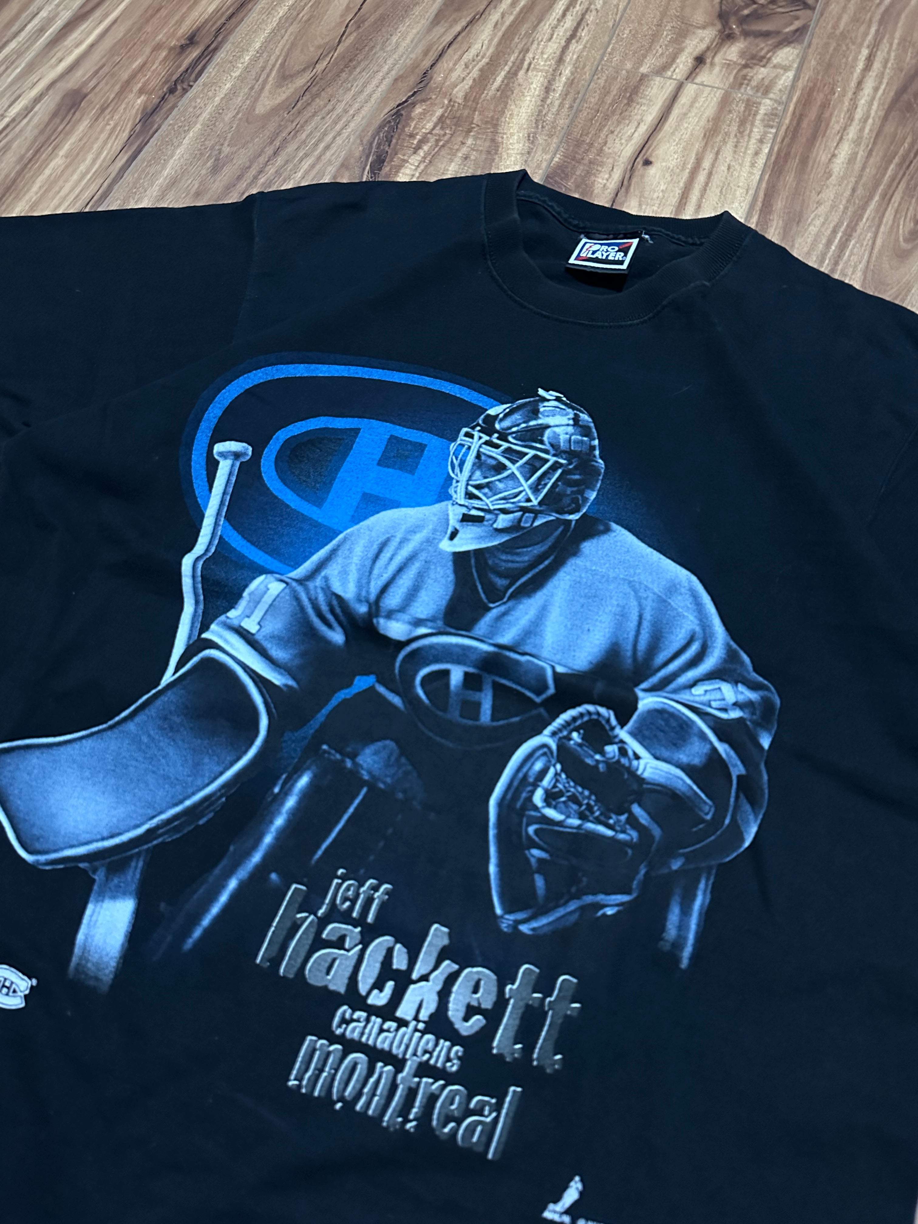 Vintage Jeff Hackett Canadiens Montreal Tee