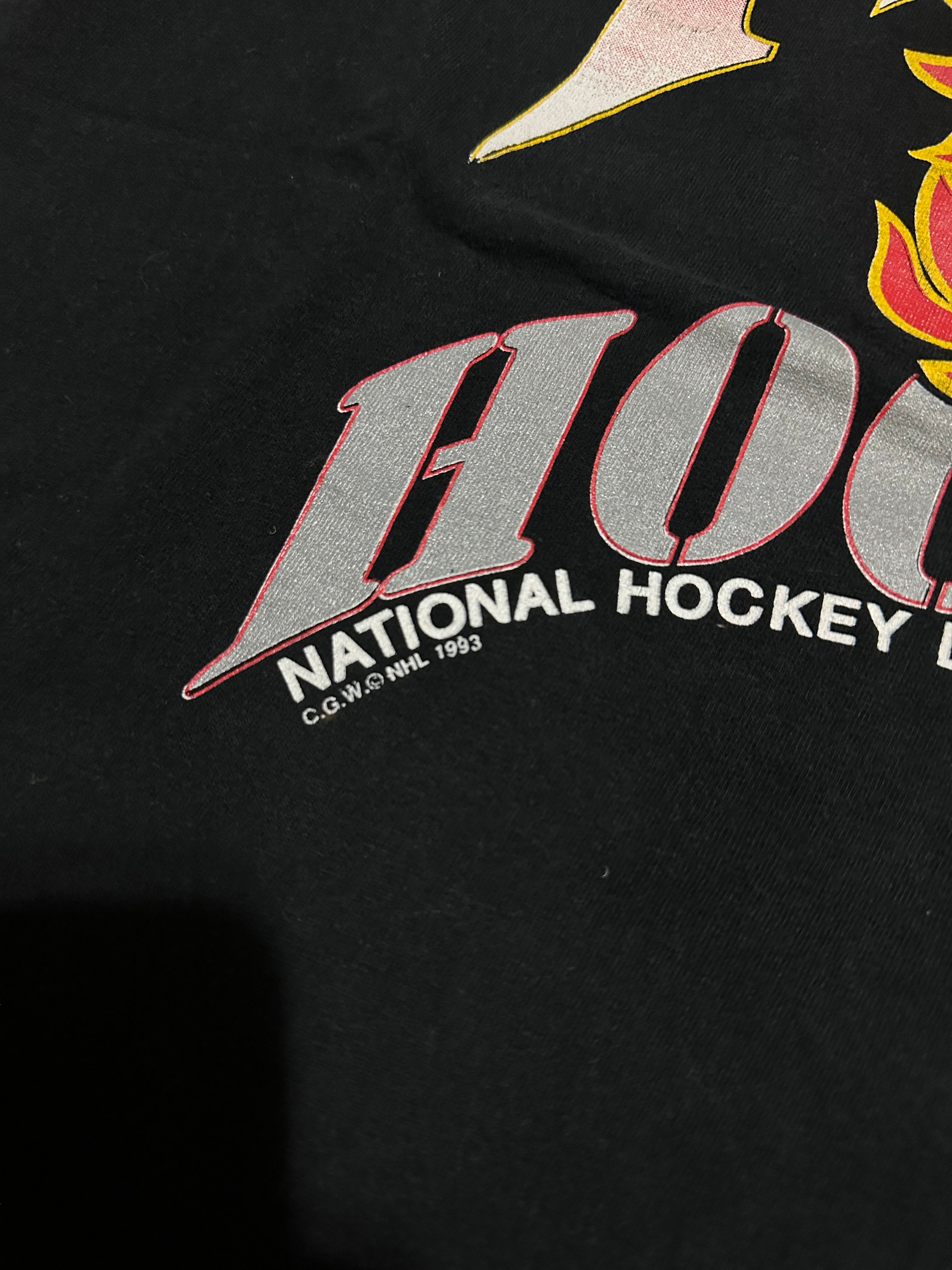 Vintage 1993 Calgary Flames Tee