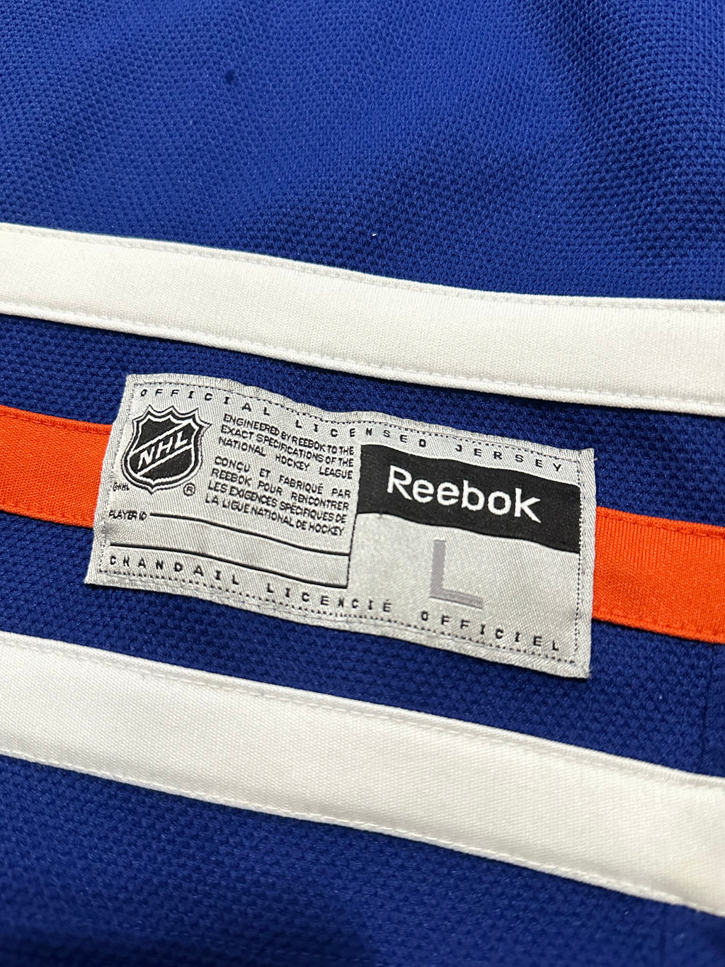 Oilers Signed Jersey Curtis Joseph #31 Marty McSorley #33