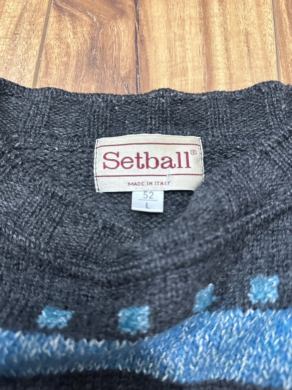 Vintage Knit Setball Sweater