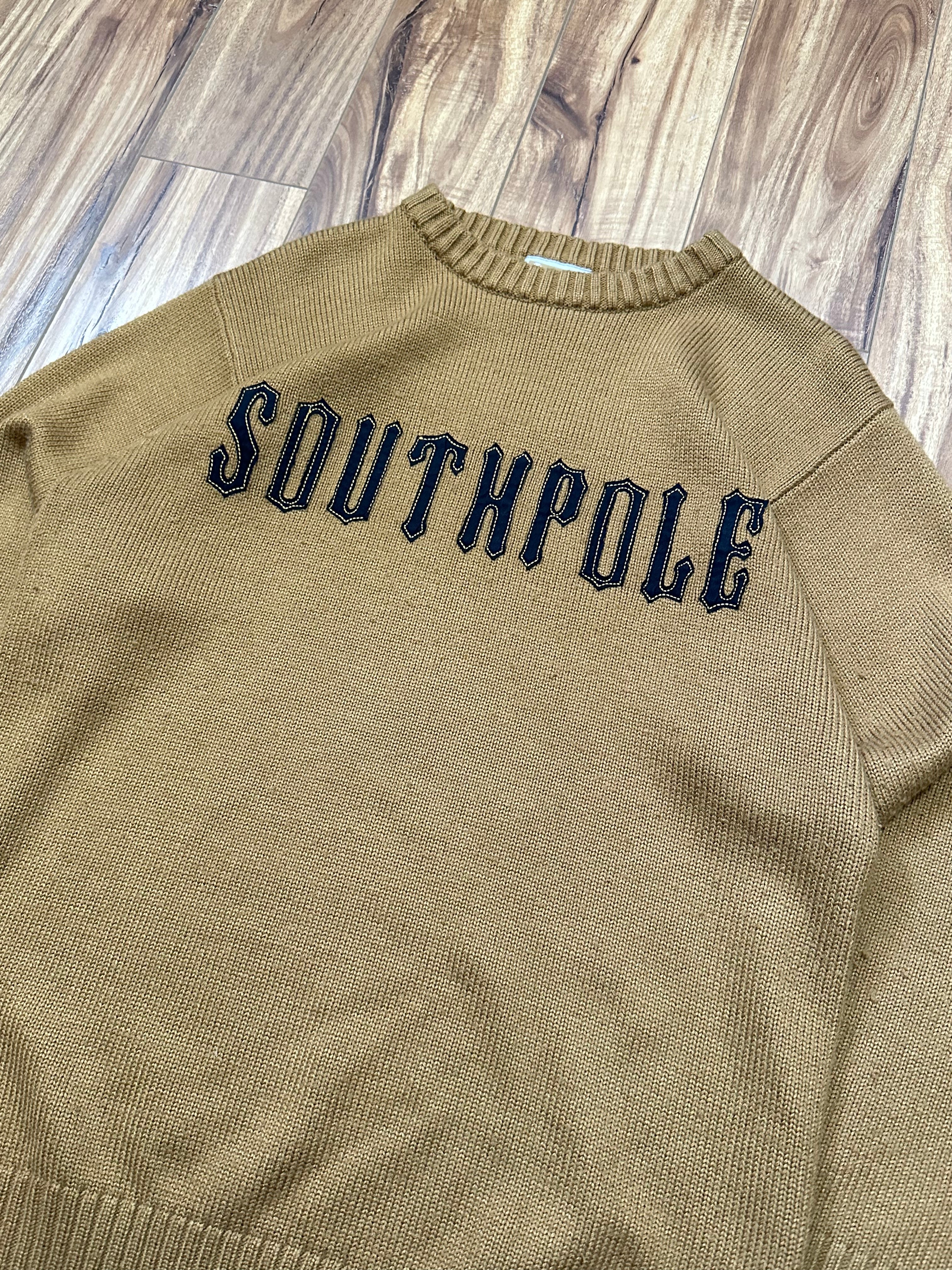 Southpole Knit Sweater (Brown)