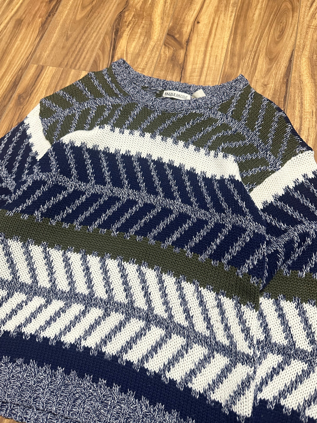 Vintage Knit Razzle Dazzle Sweater