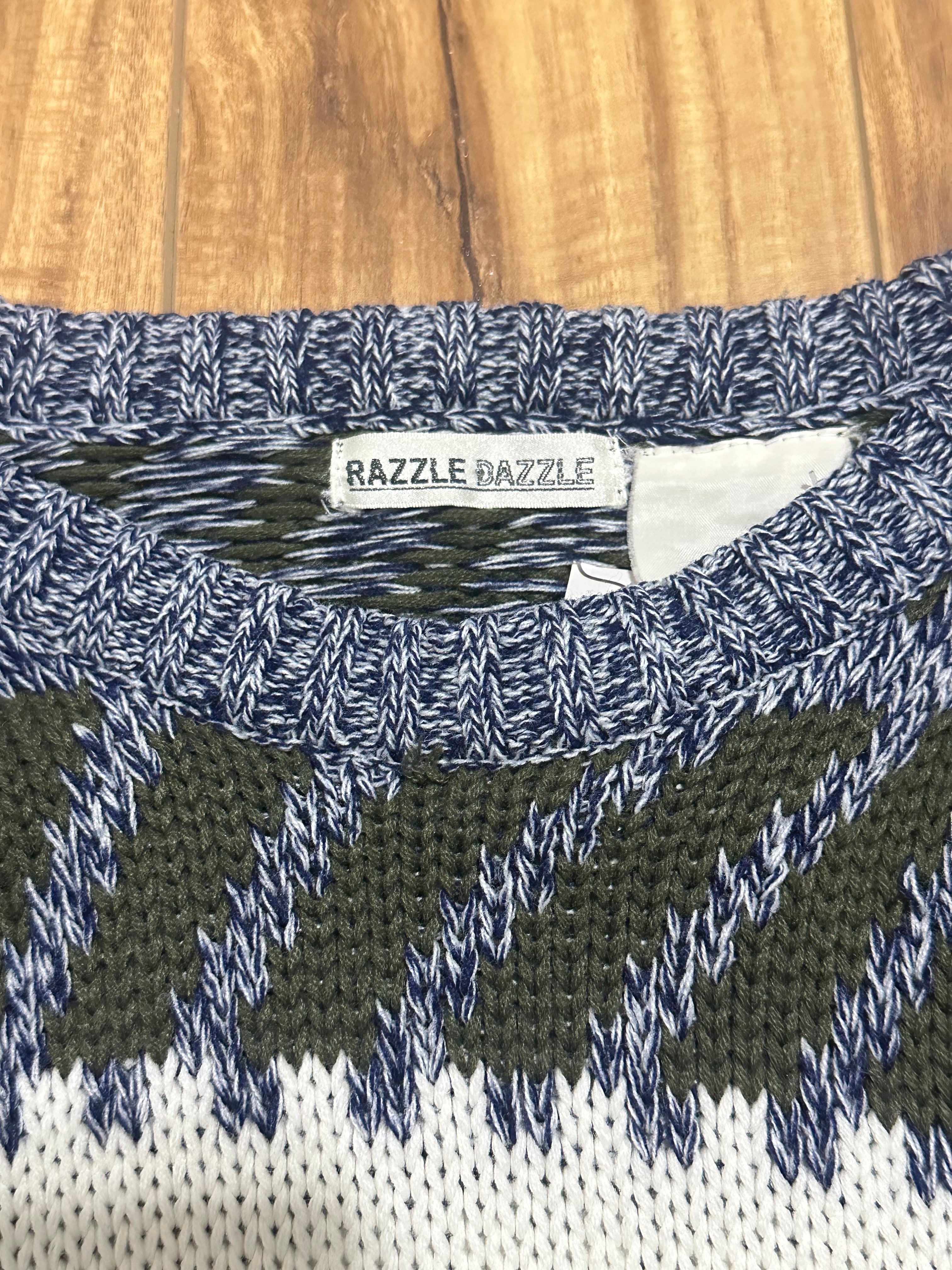 Vintage Knit Razzle Dazzle Sweater