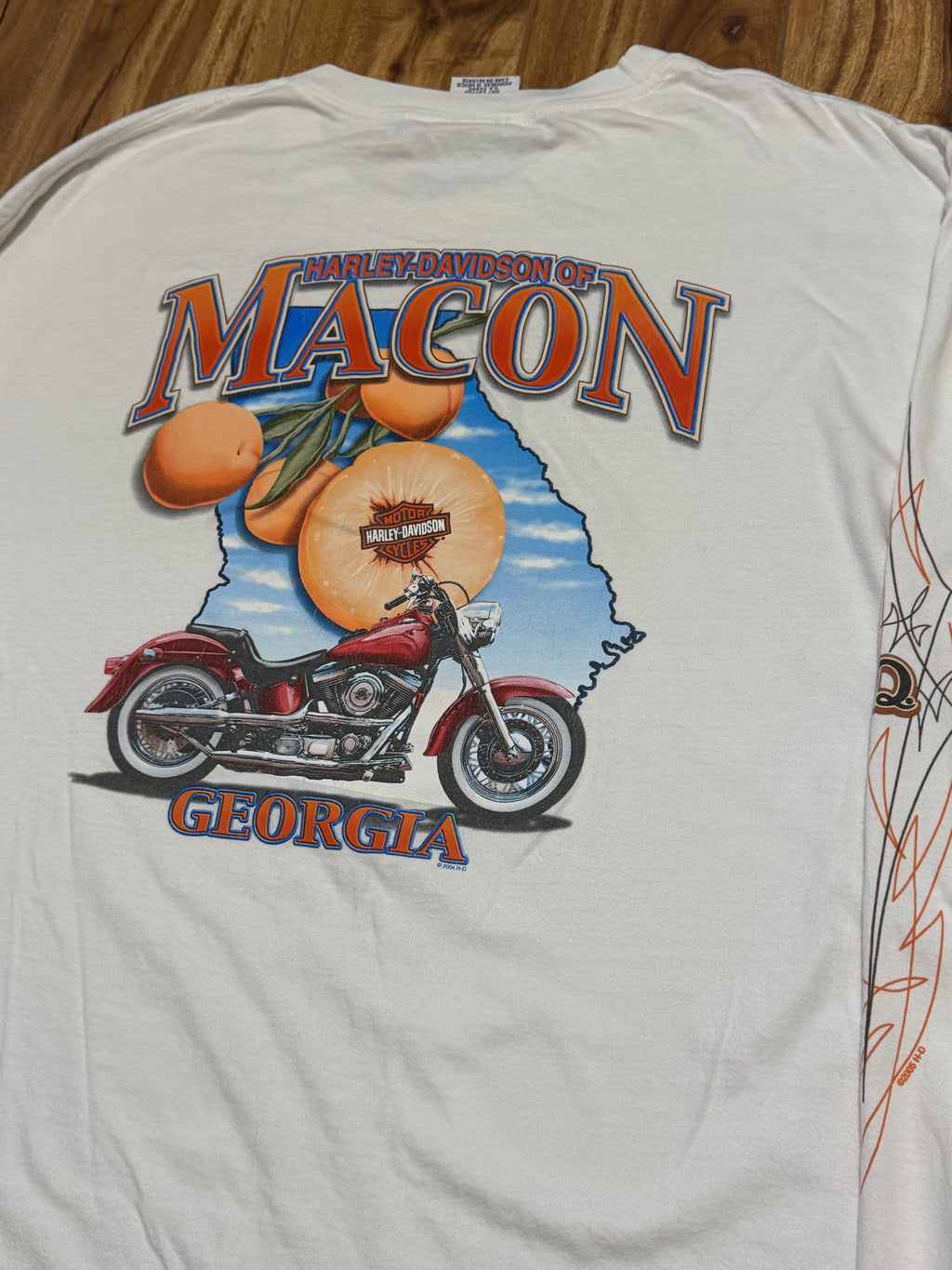 Vintage 2005 Harley Davidson Georgia Long sleeve