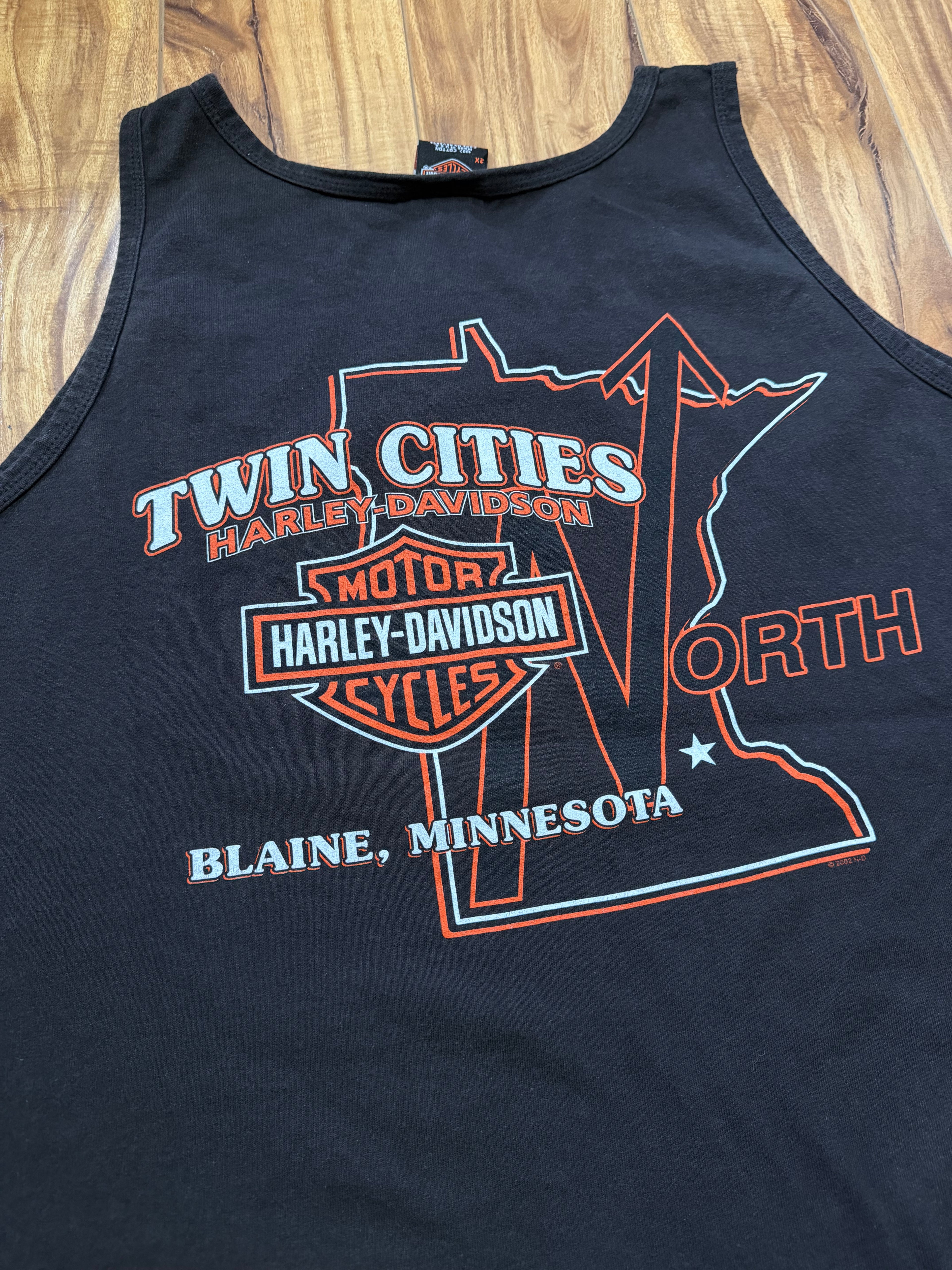 Vintage Harley Davidson Twin City Tank Top