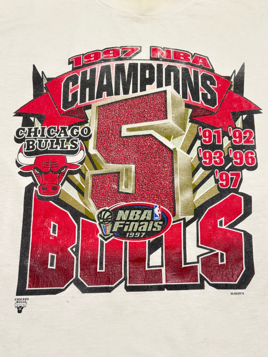 Vintage 1997 Chicago Bulls Finals Tee
