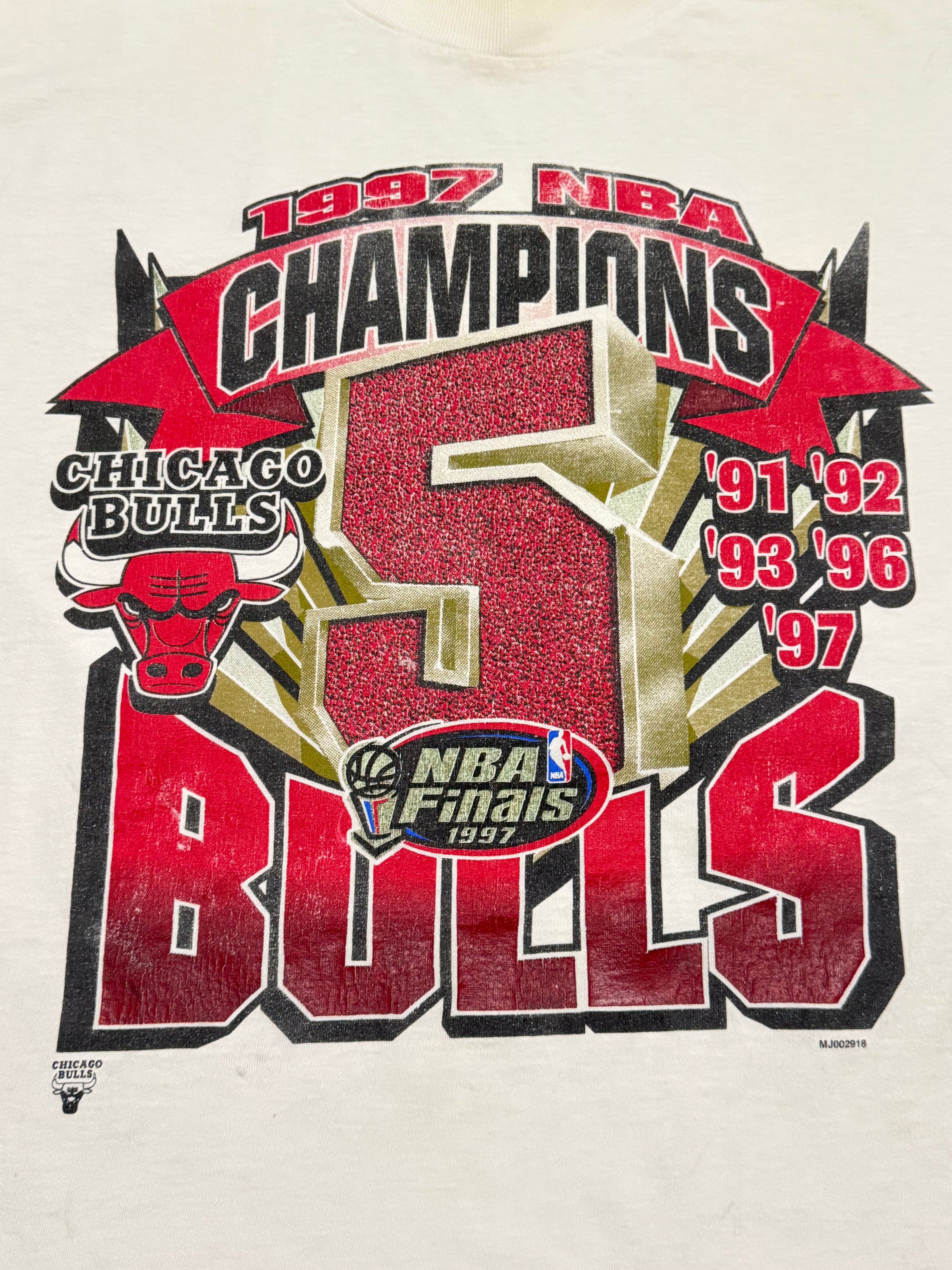 Vintage 1997 Chicago Bulls Finals Tee