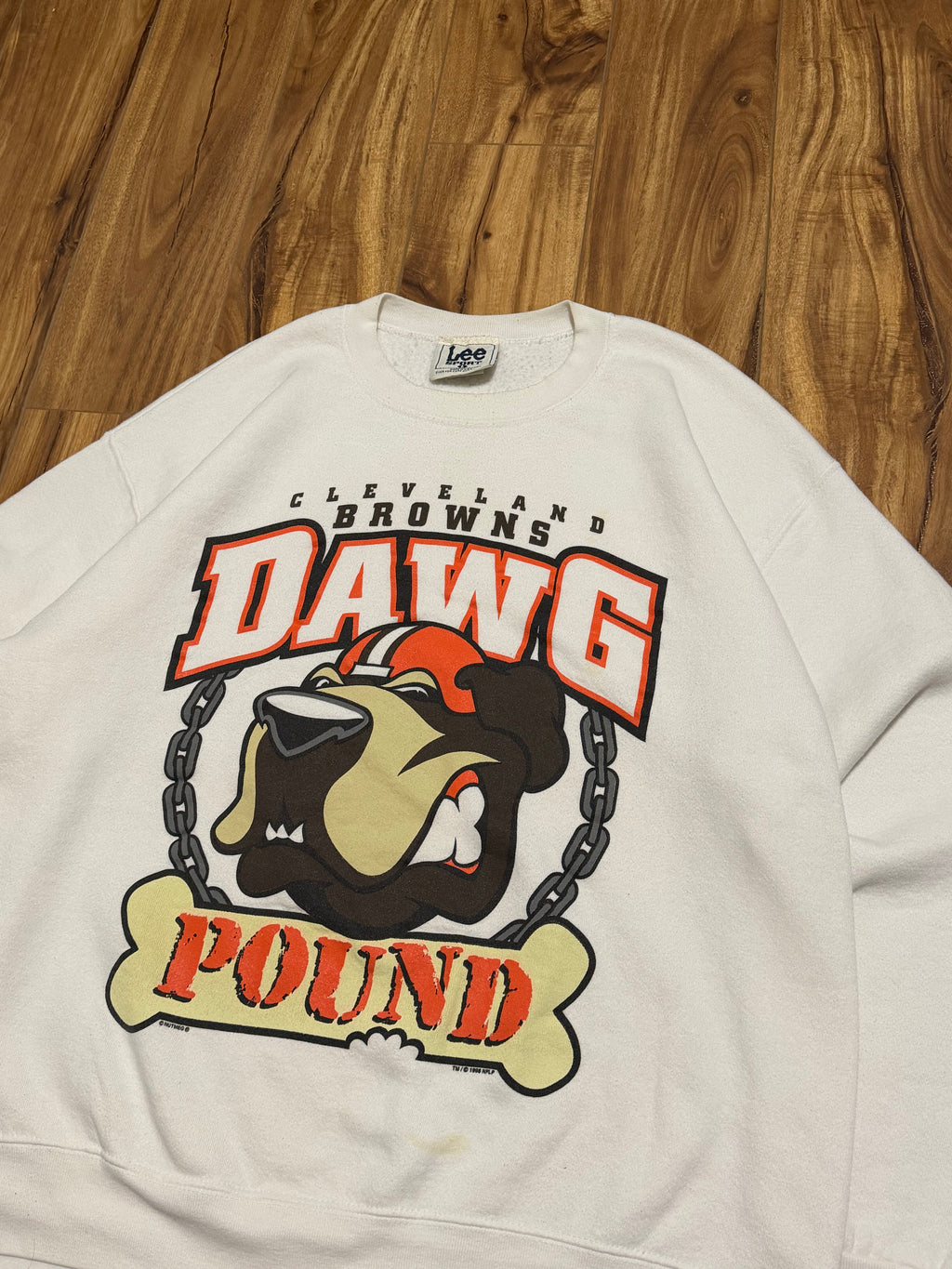 Vintage 1998 Cleveland Browns "Dawg Pound" Sweater