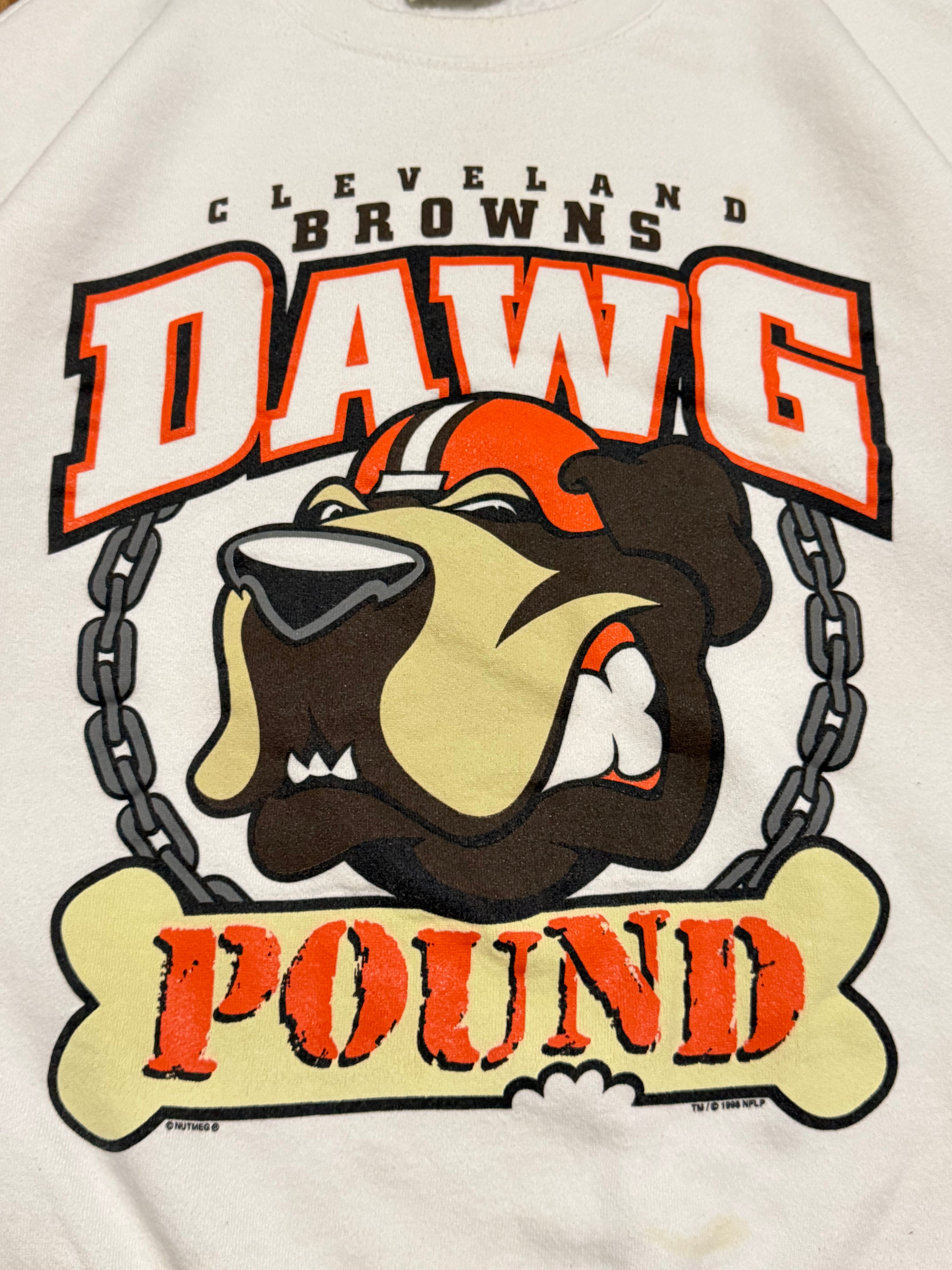 Vintage 1998 Cleveland Browns "Dawg Pound" Sweater