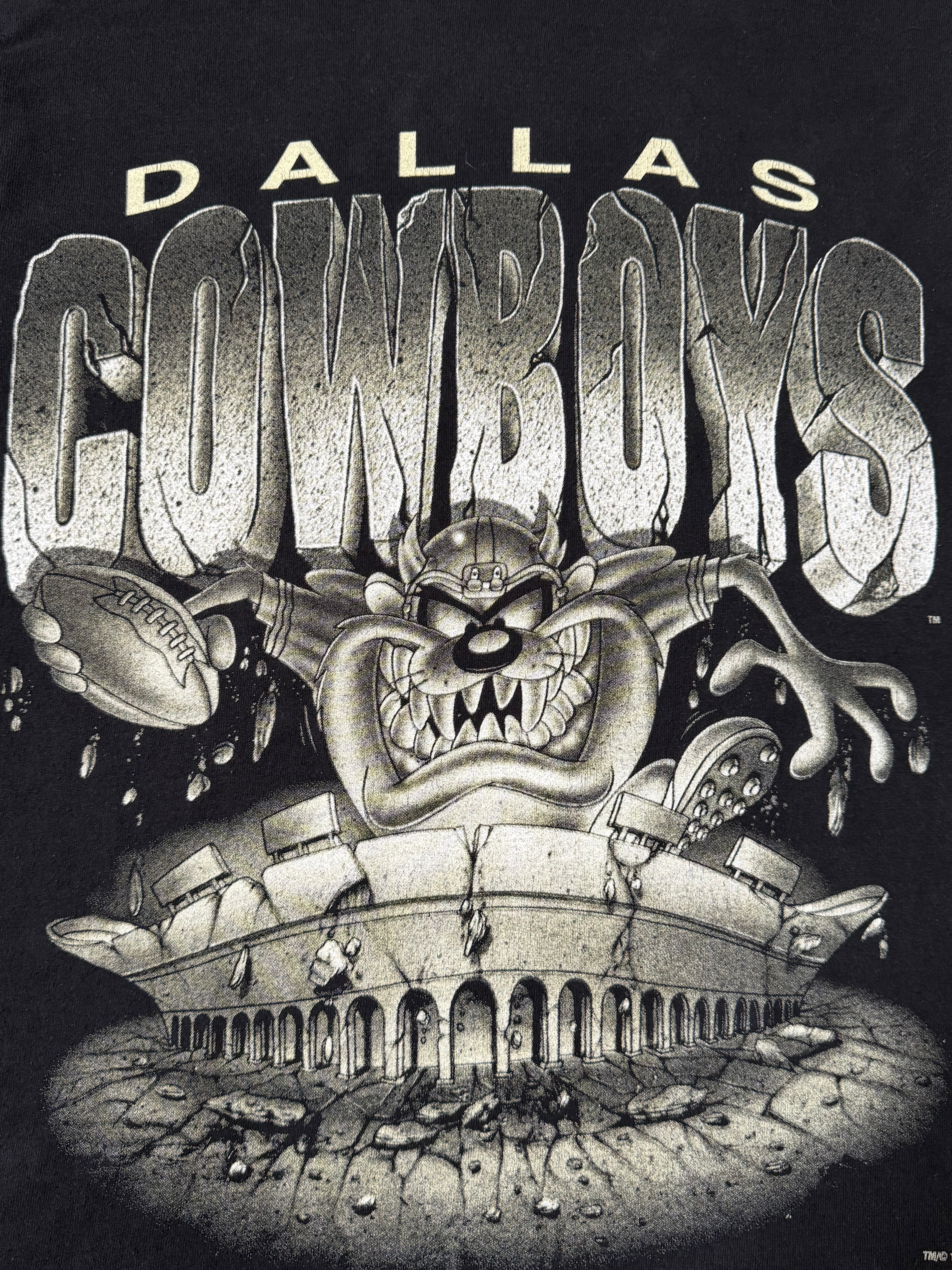 Vintage 1995 Dallas Cowboys x Taz