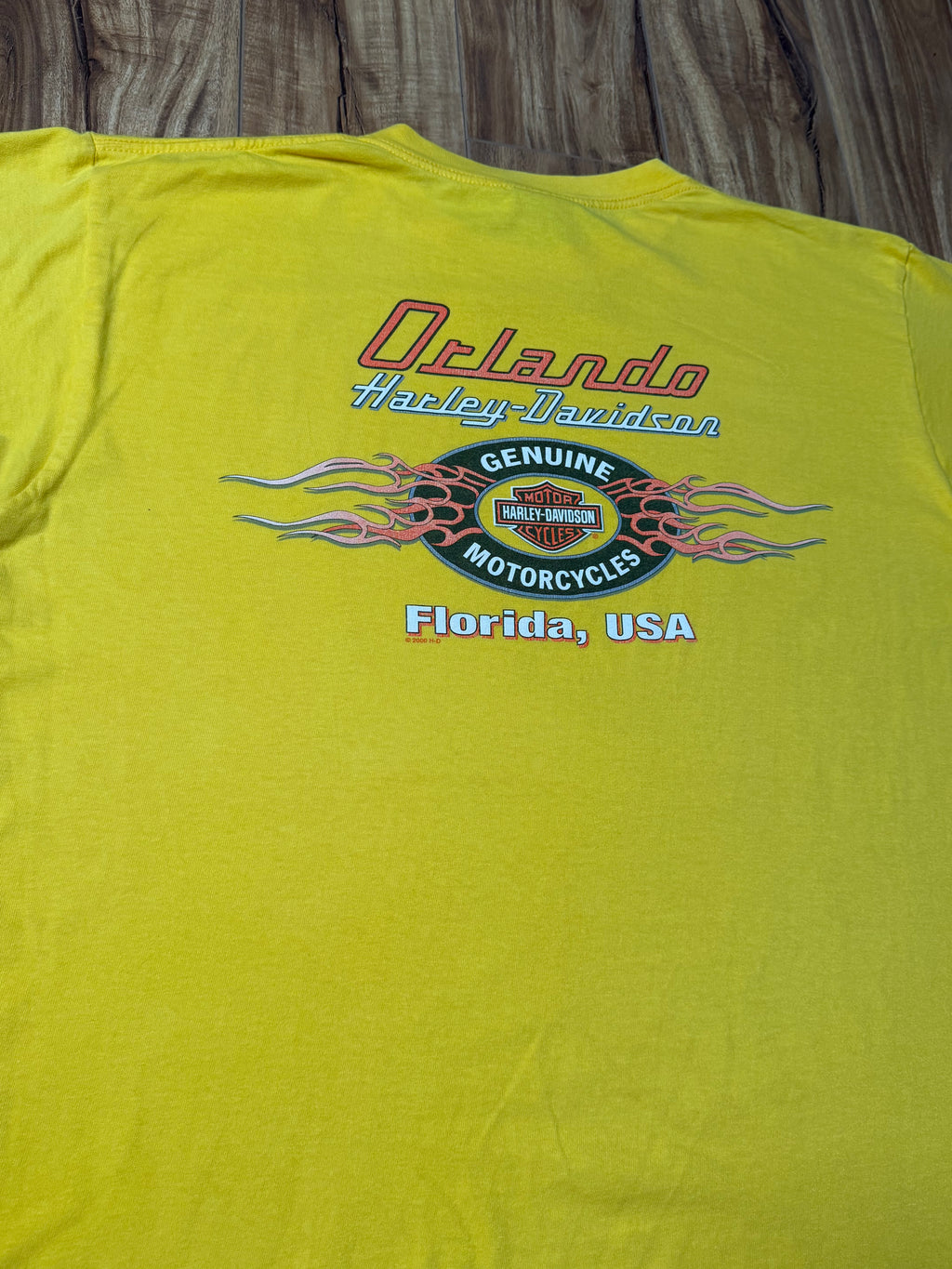 Vintage 2000 Harley Davidson Orlando Tee