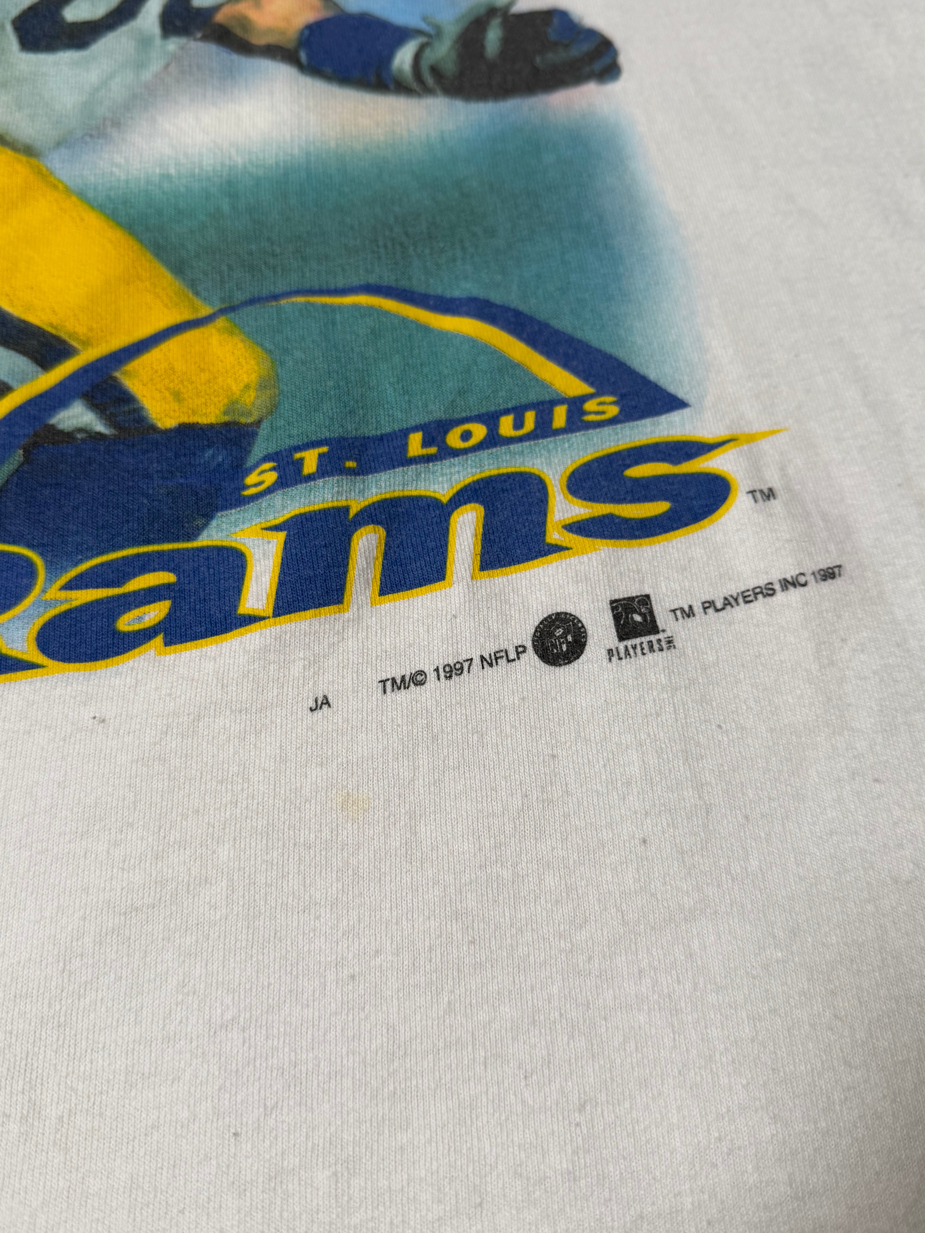 Vintage 1997 ST.Louis Rams "Isaac Bruce" Tee