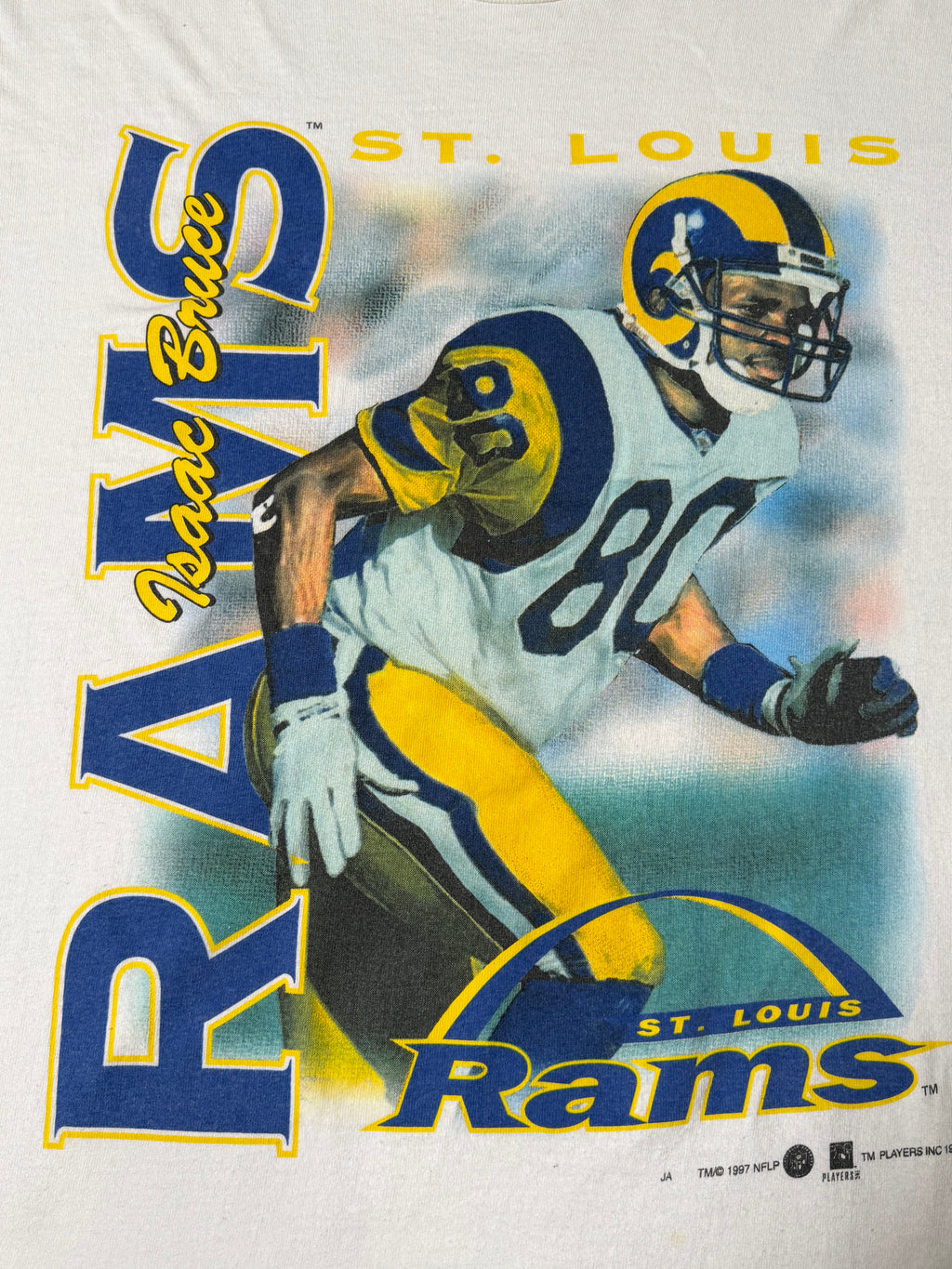 Vintage 1997 ST.Louis Rams "Isaac Bruce" Tee