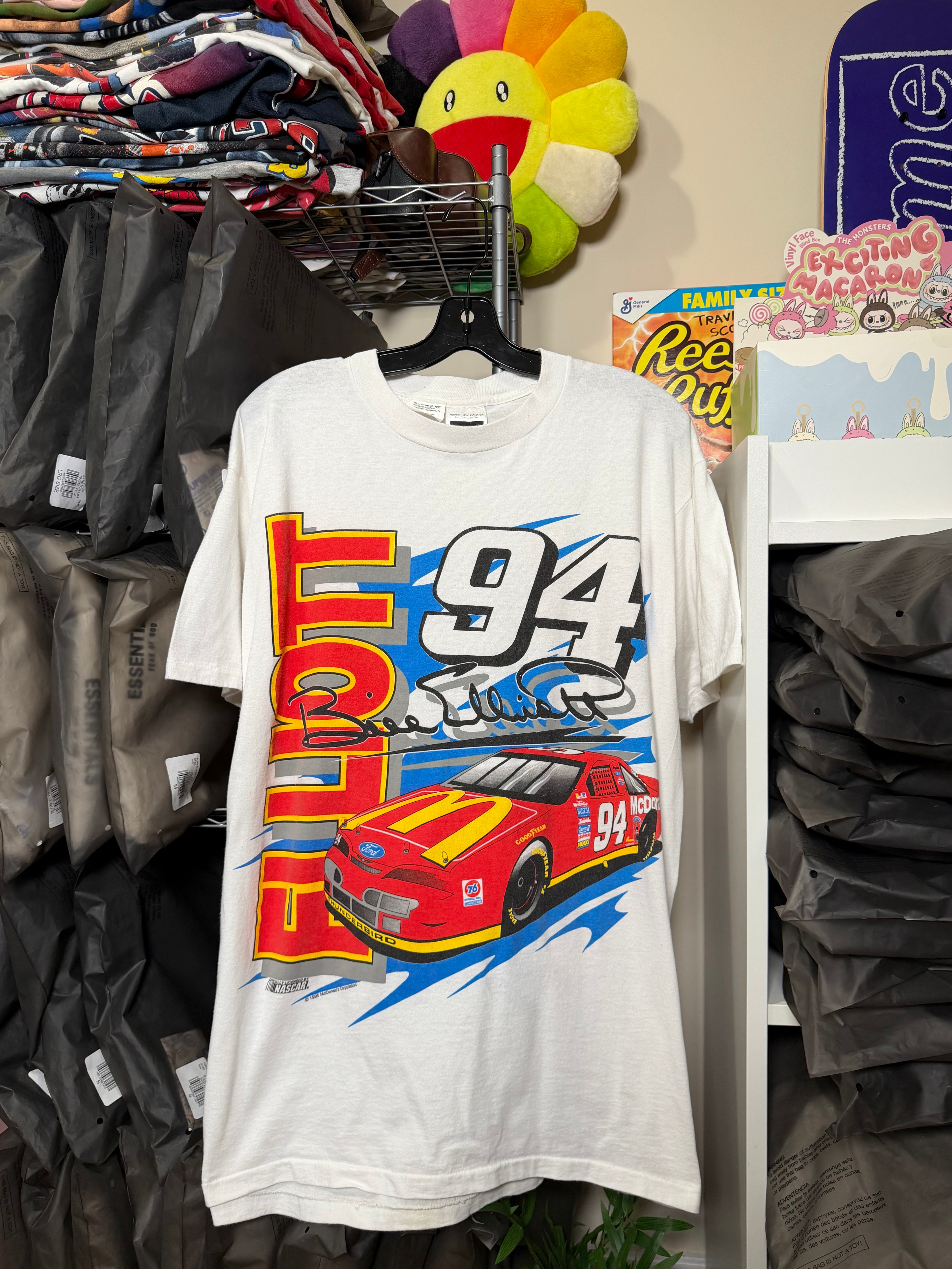 Vintage 1995 Bill Elliott x McDonald's Nascar Tee