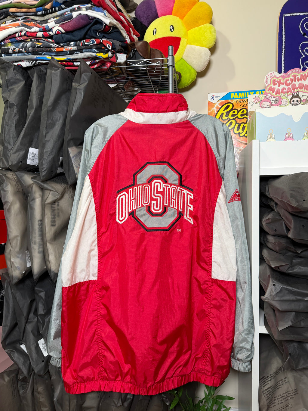 Vintage 90's Ohio State Windbreaker