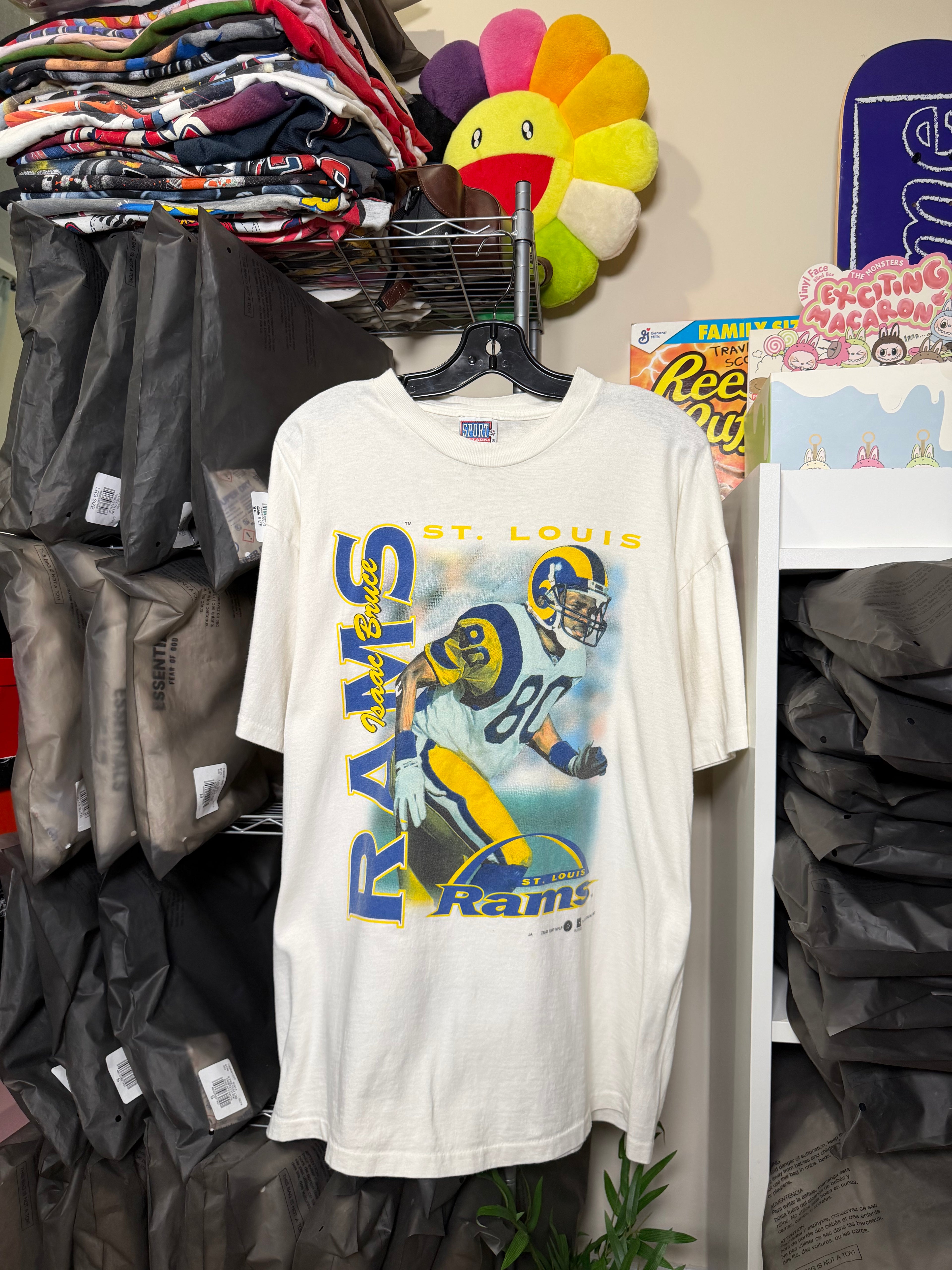 Vintage 1997 ST.Louis Rams "Isaac Bruce" Tee