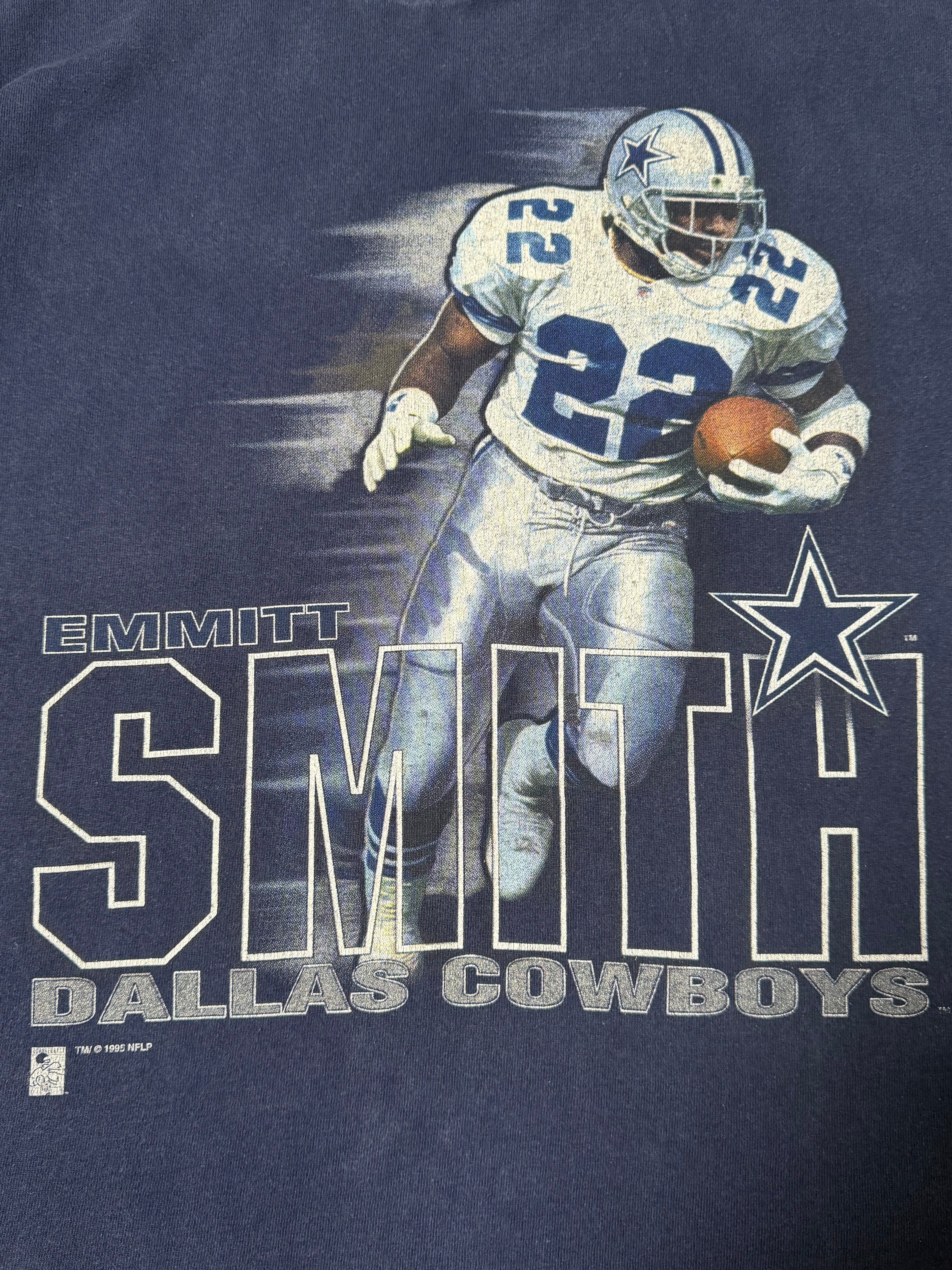Vintage 1995 Dallas Cowboys "Emmitt Smith" Tee