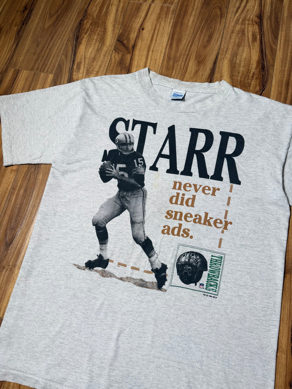 Vintage 1994 NFL Throwbacks "Bart Starr" Tee