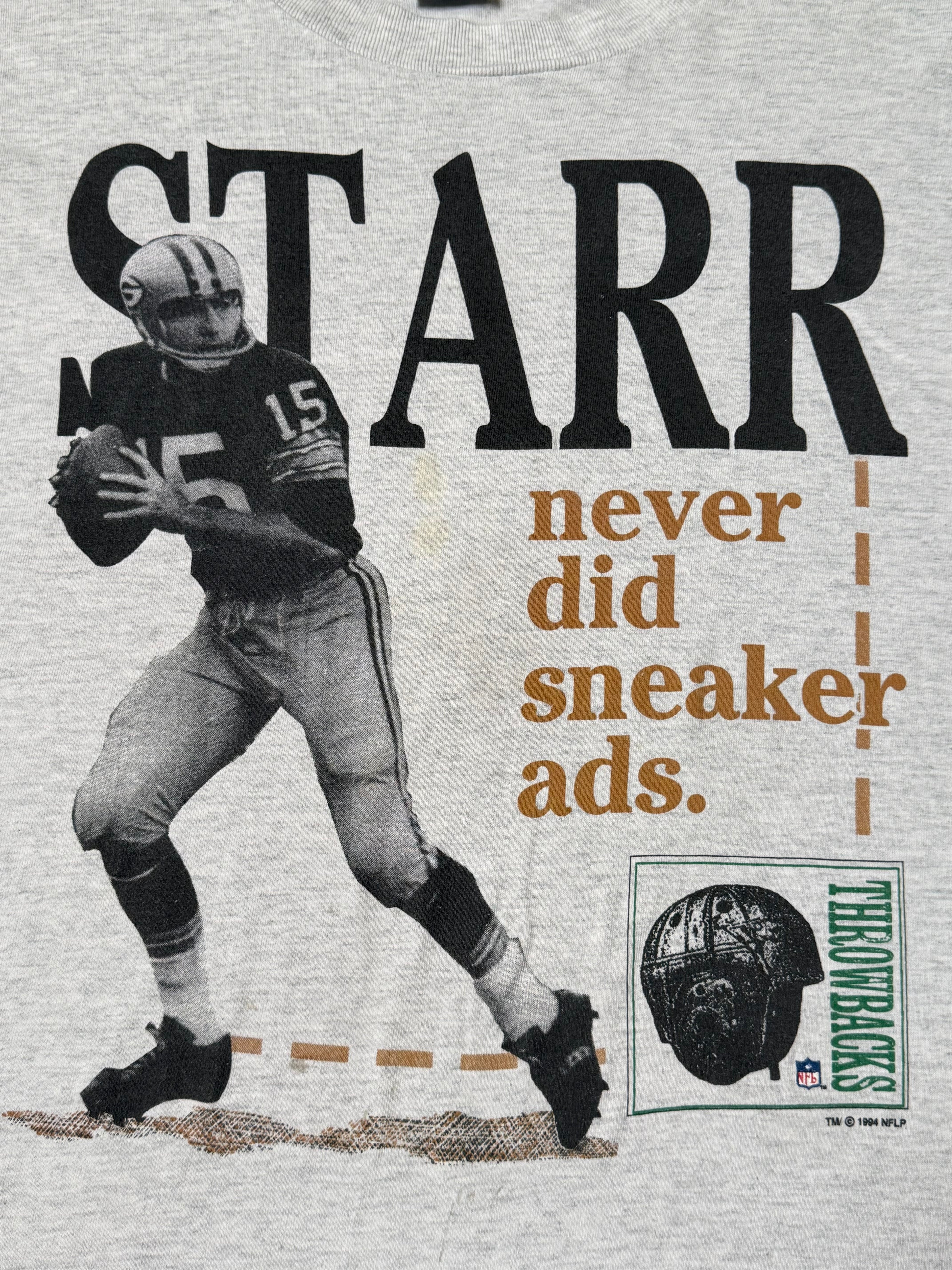Vintage 1994 NFL Throwbacks "Bart Starr" Tee