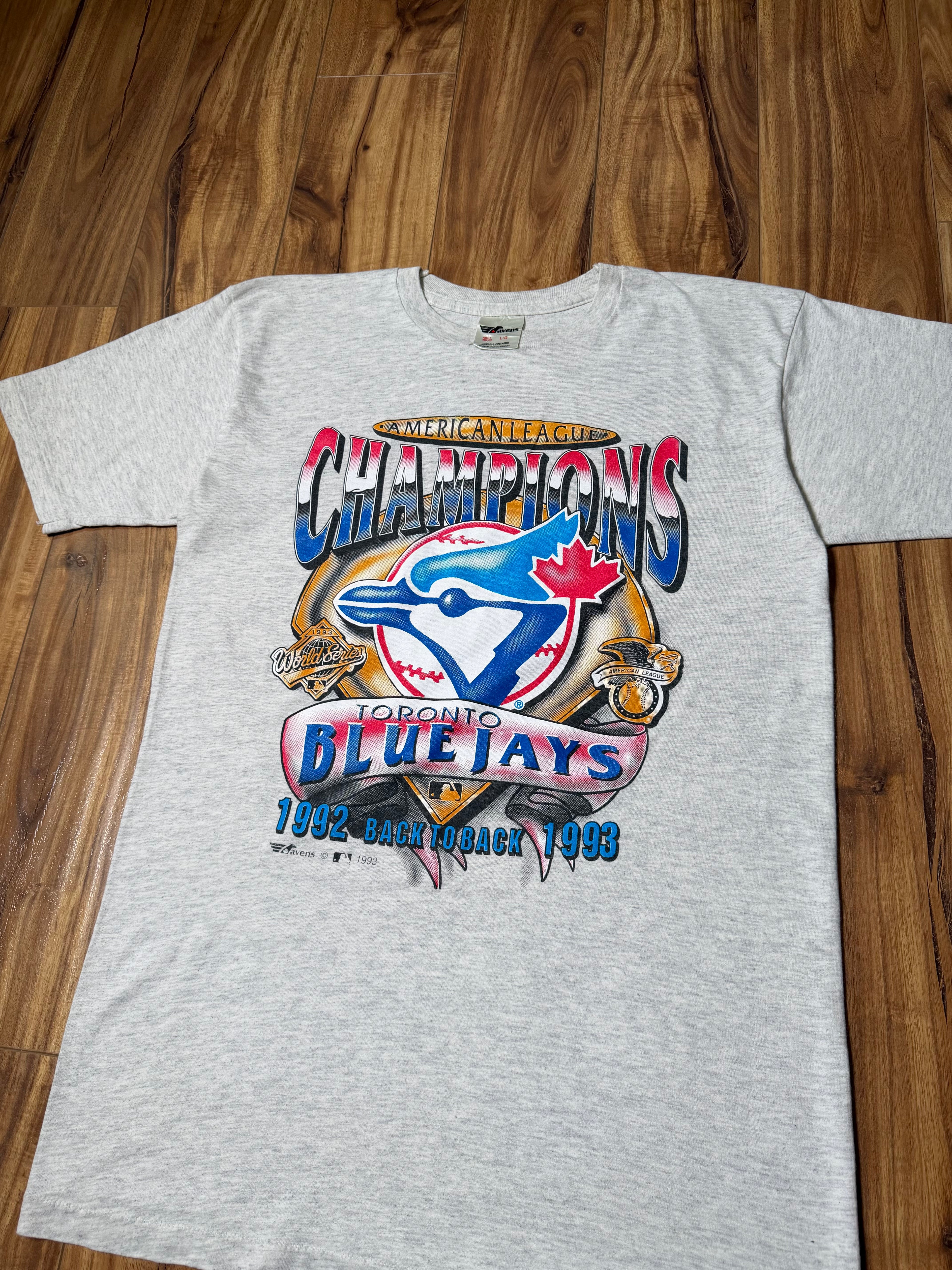 Vintage 1992-1993 Blue Jays World Series Tee