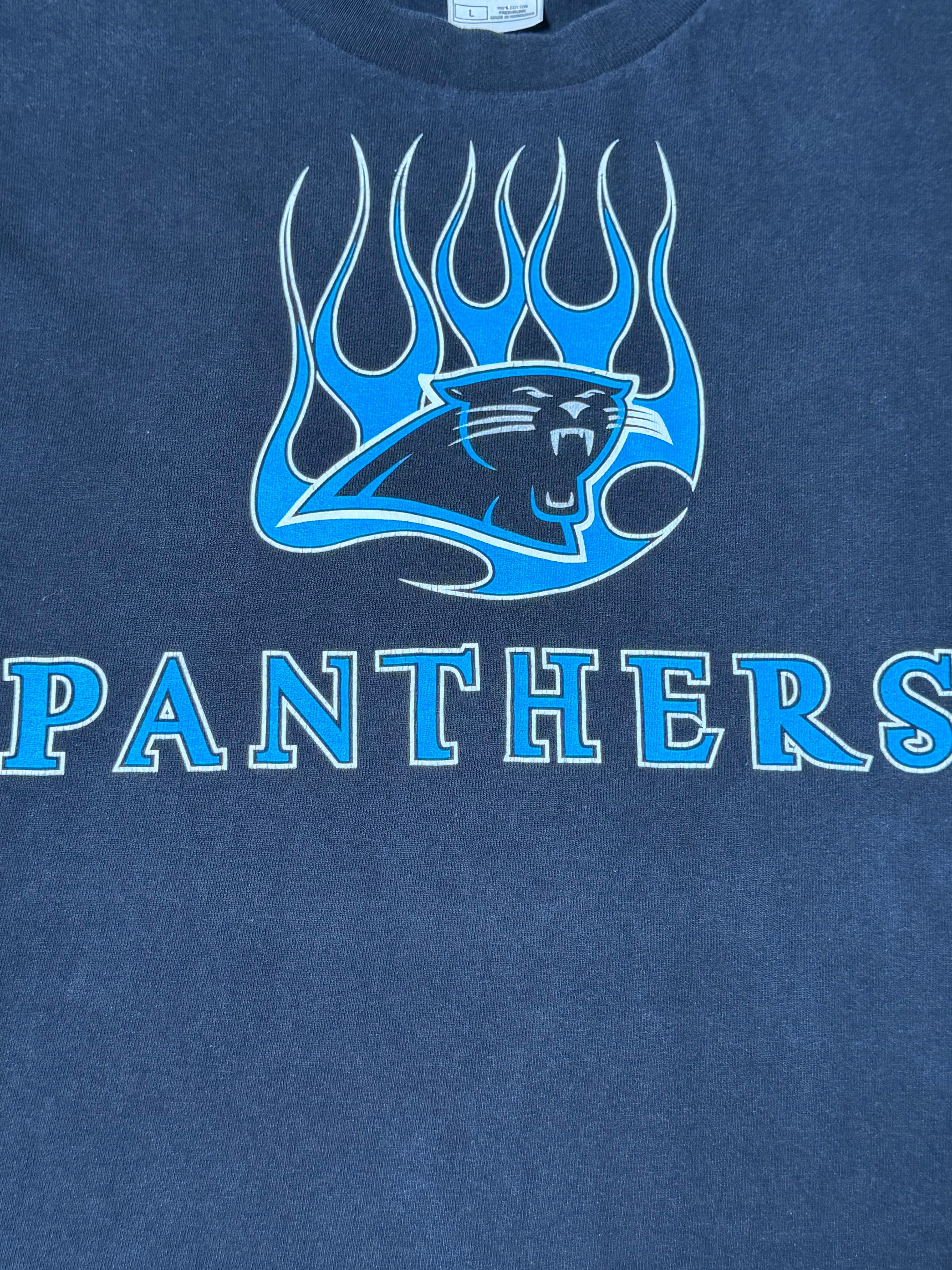 Vintage Carolina Panthers Flame Longsleeve