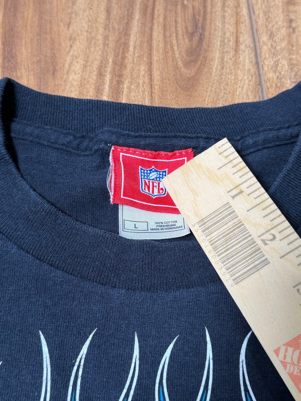 Vintage Carolina Panthers Flame Longsleeve
