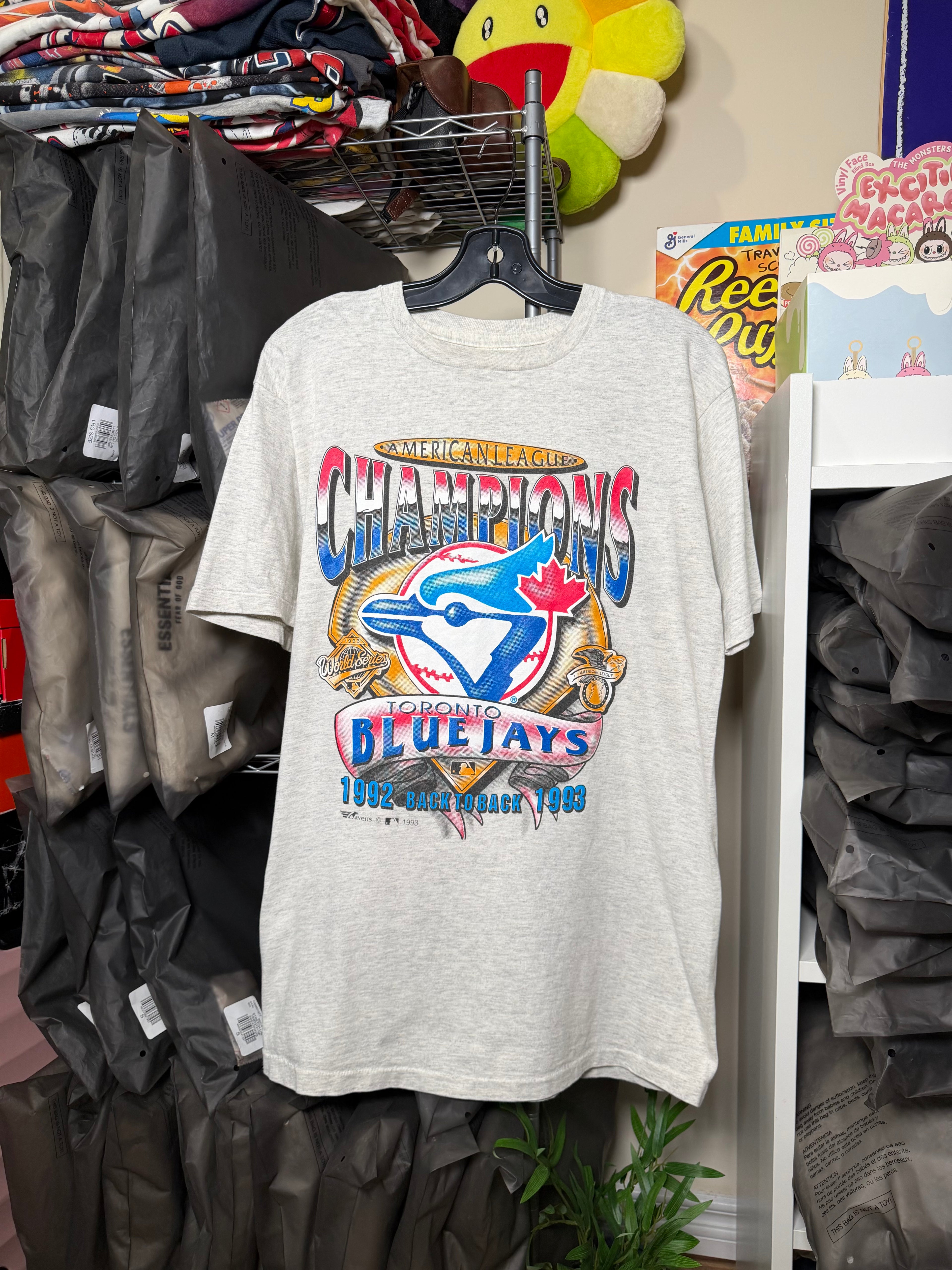Vintage 1992-1993 Blue Jays World Series Tee
