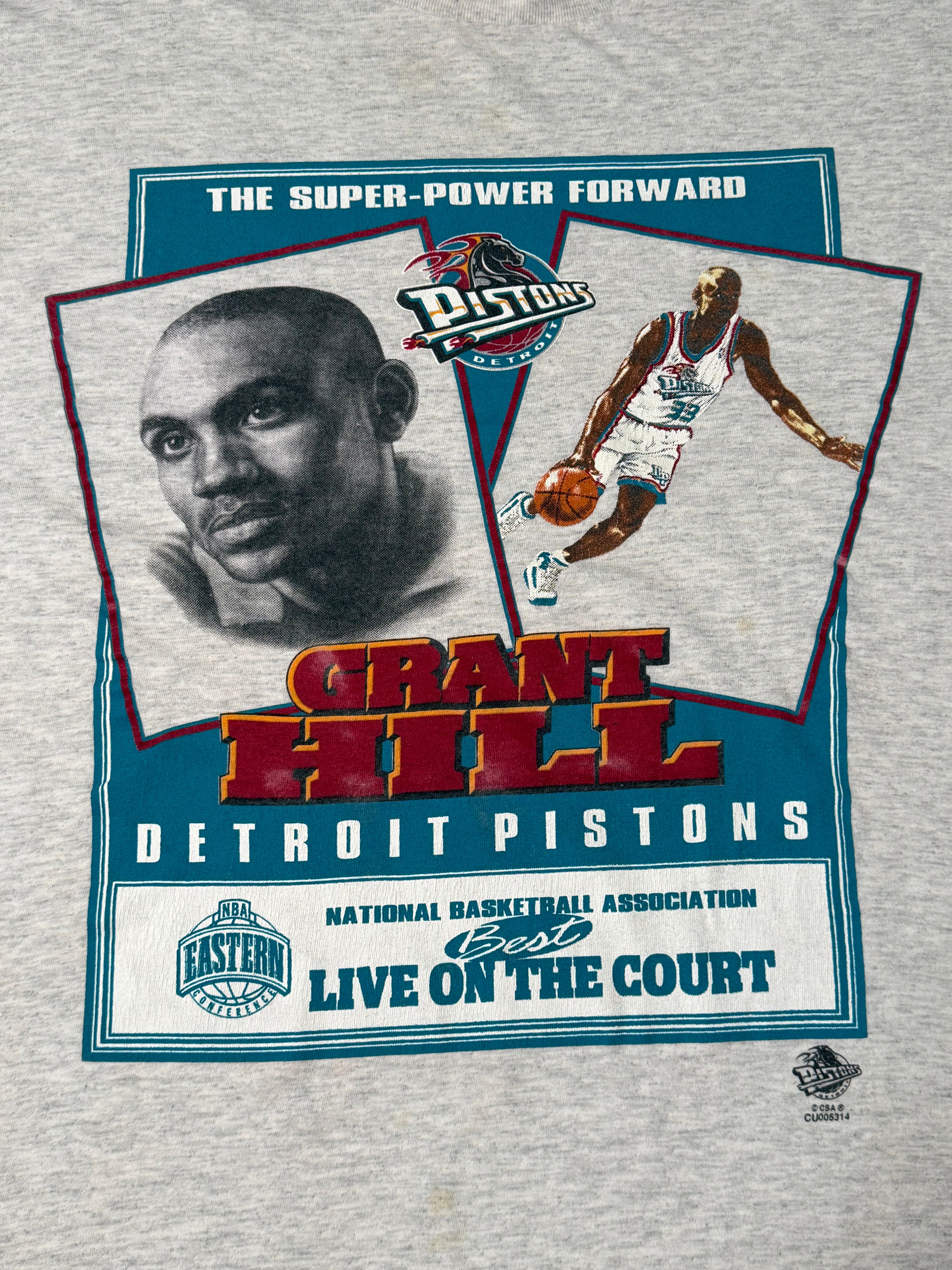 Vintage Grant Hill Detroit Piston Tee