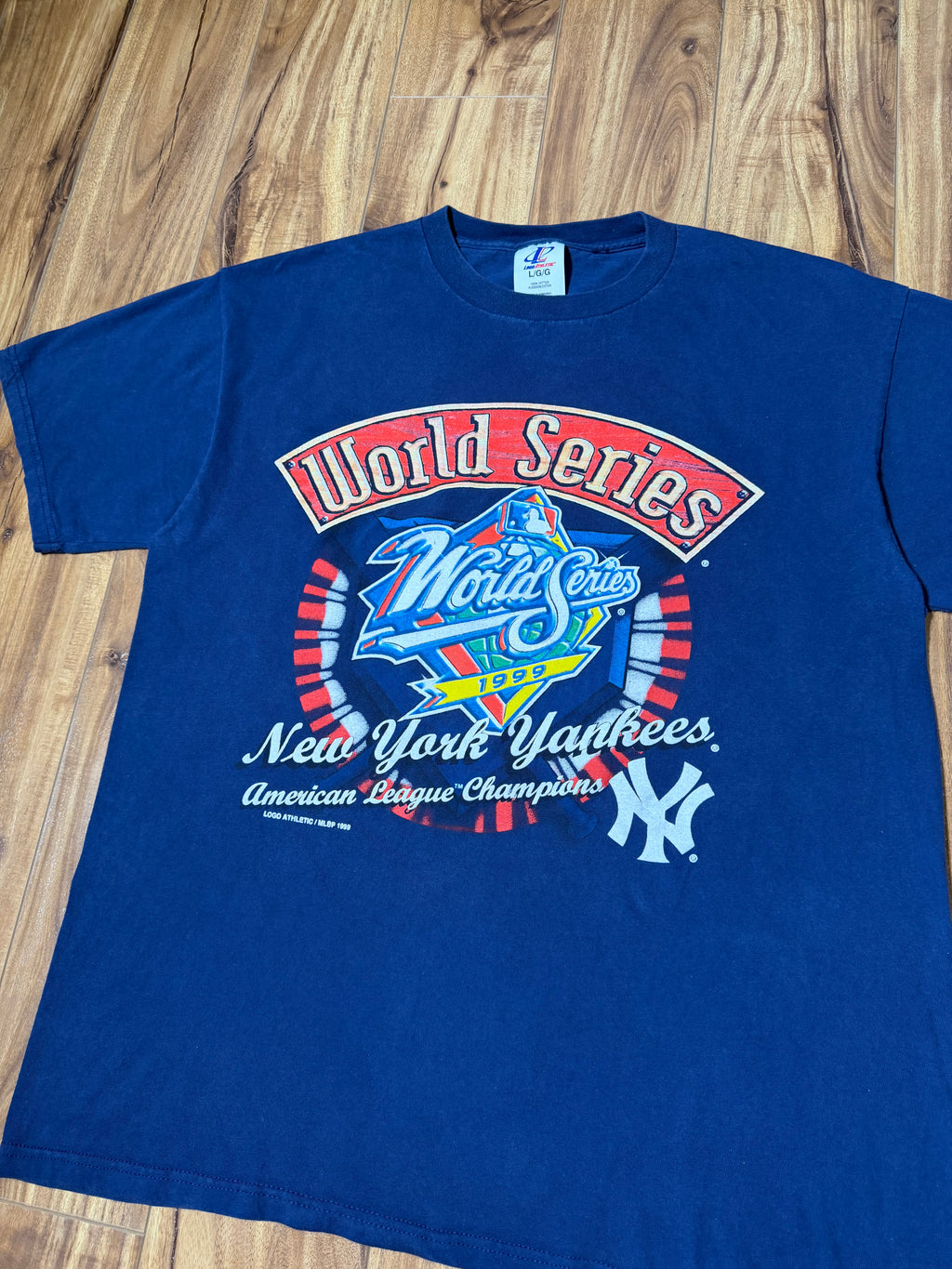 Vintage 1999 New York Yankees American League Champion