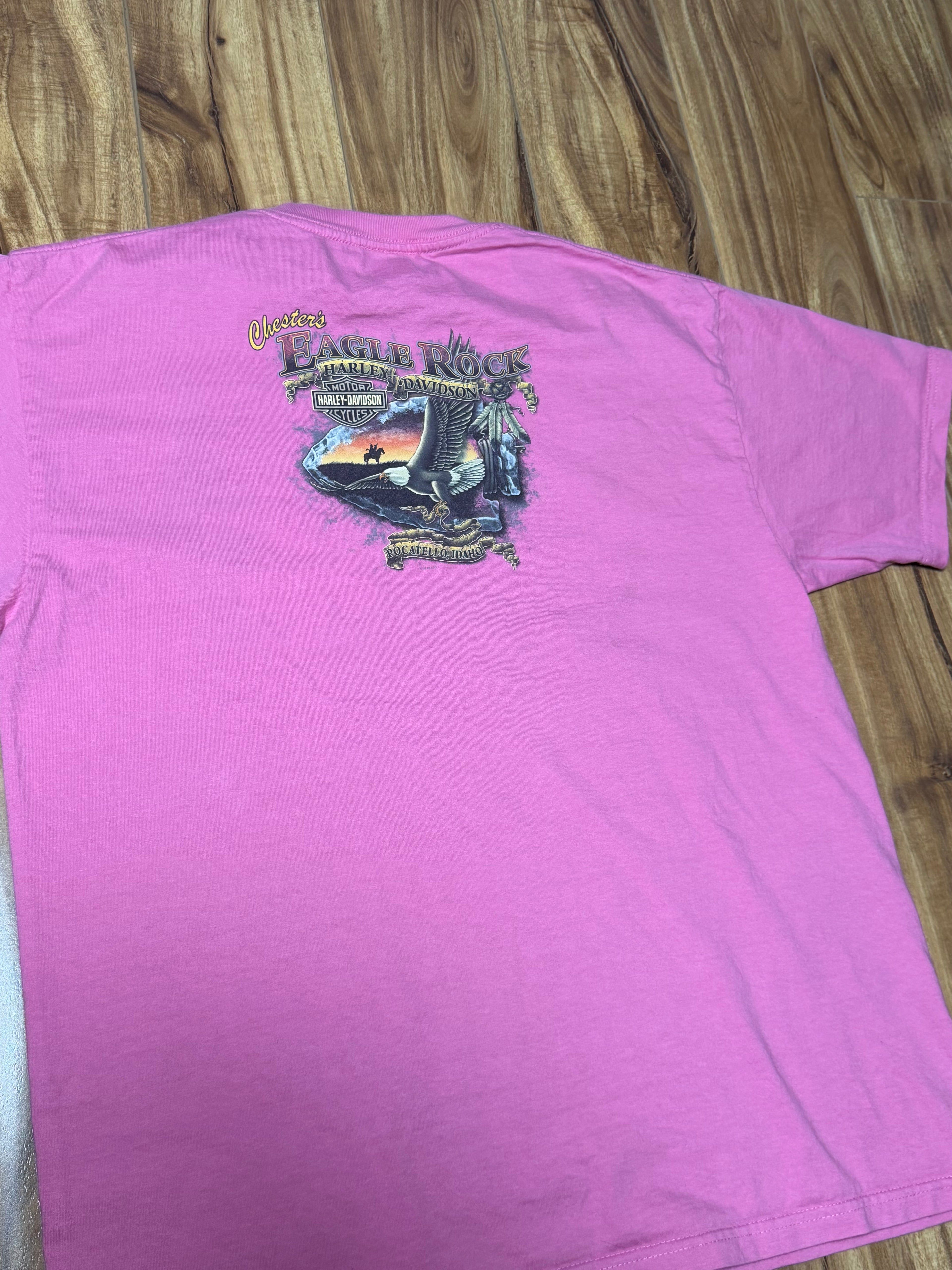 2009 Harley Davidson Eagle Rock (Pink) T-Shirt