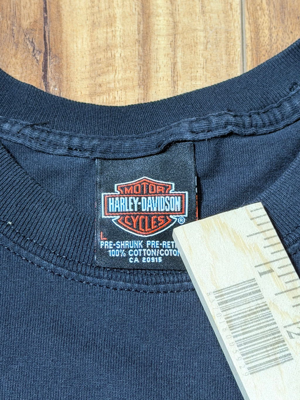 Vintage Harley Davidson Metal Chrome Longsleeve