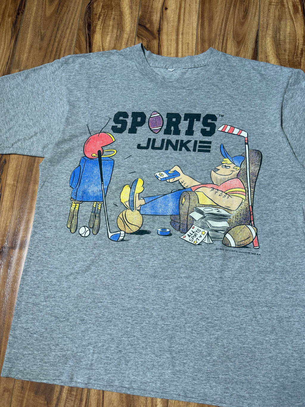 Vintage 1995 Sports Junkie Tee
