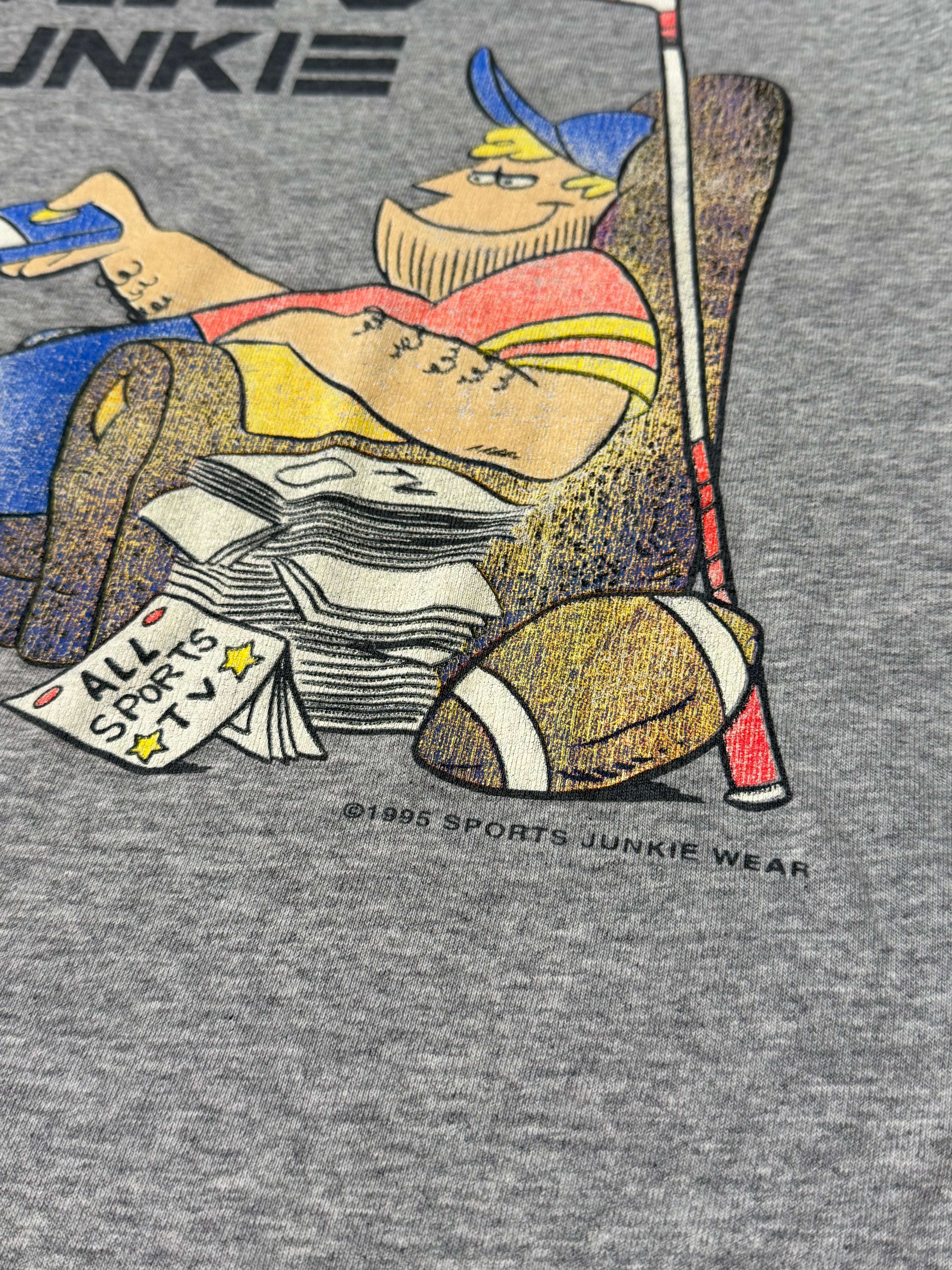 Vintage 1995 Sports Junkie Tee