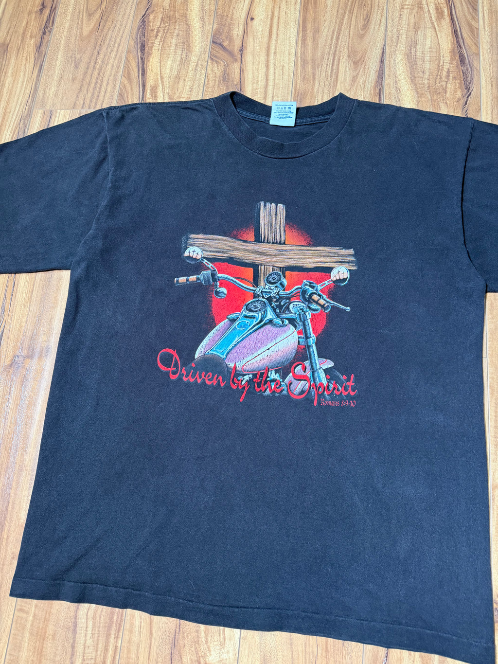 Vintage Biker Cross Tee