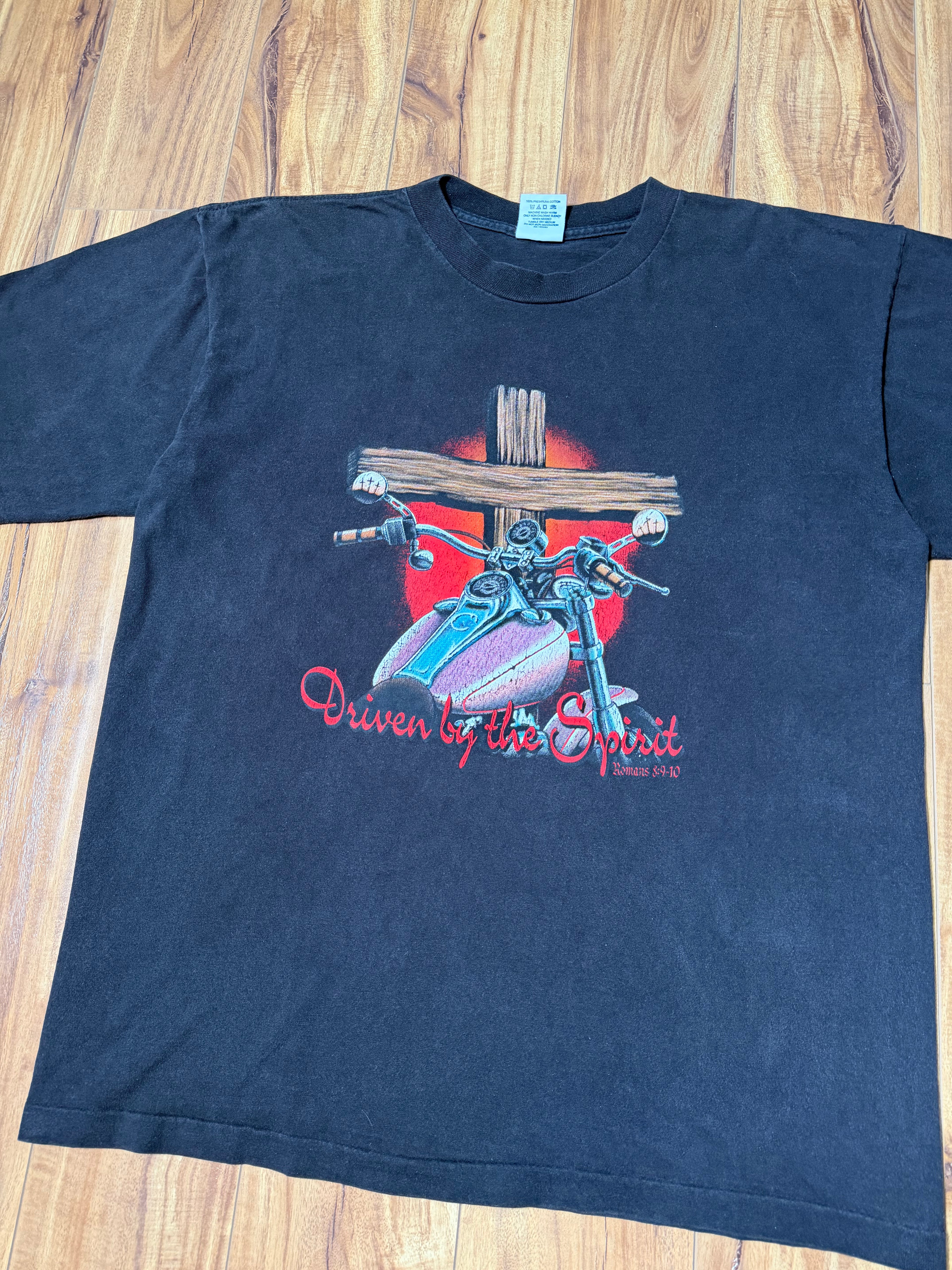 Vintage Biker Cross Tee
