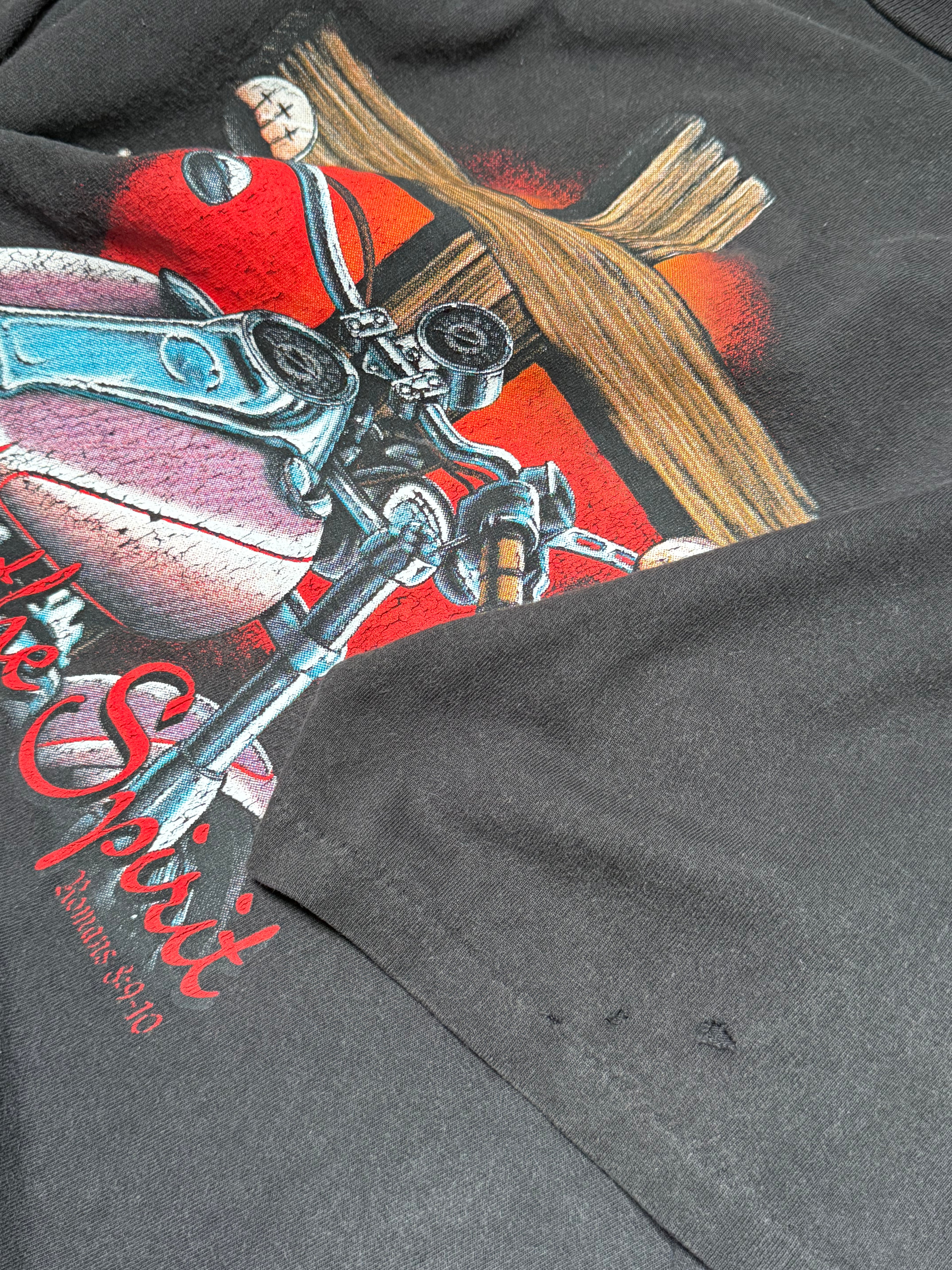 Vintage Biker Cross Tee