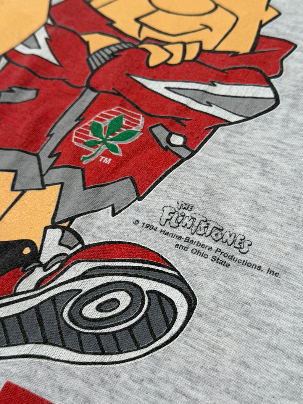 Vintage 1994 FlintStones x Ohio State Tee