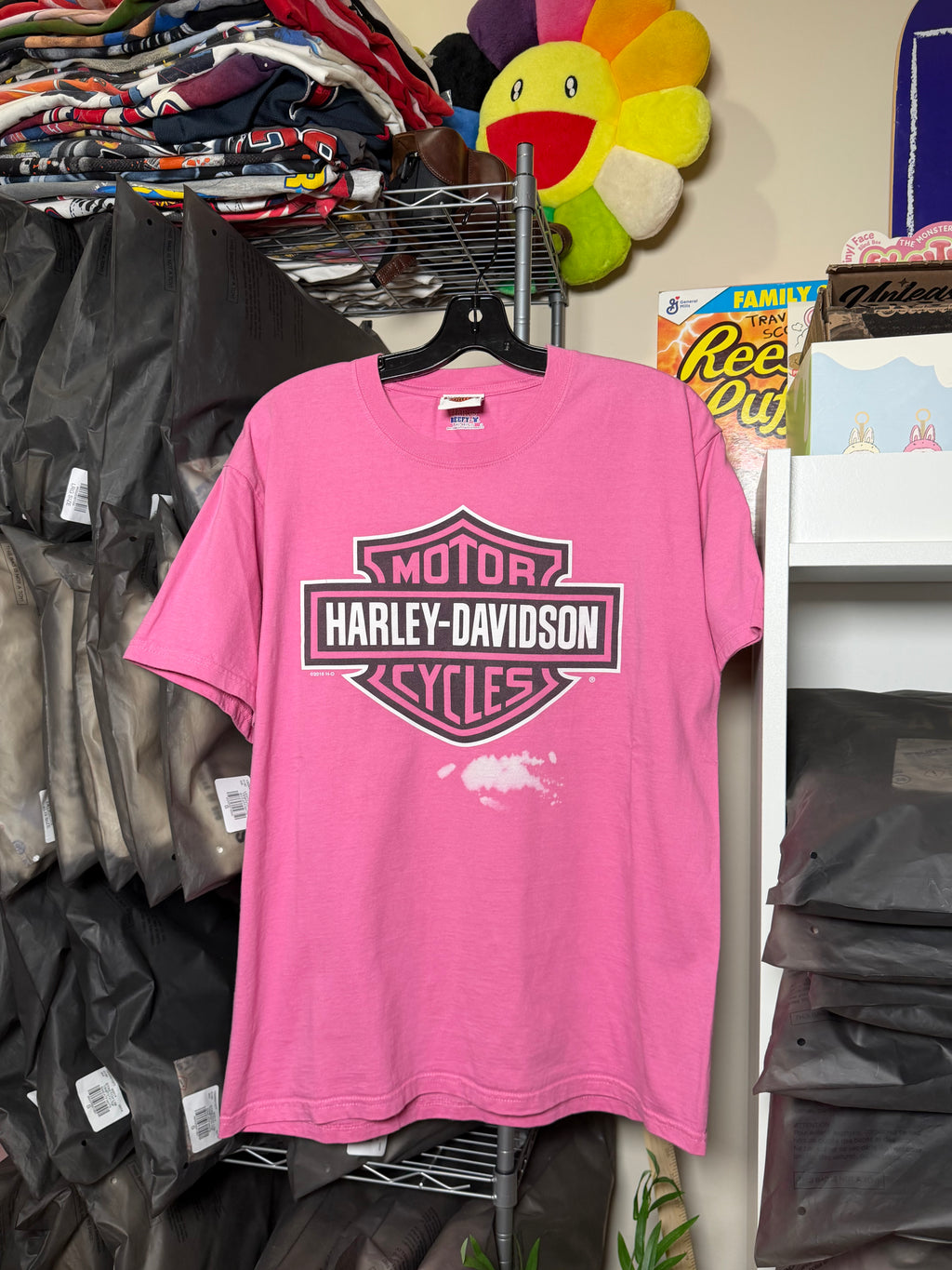 2009 Harley Davidson Eagle Rock (Pink) T-Shirt