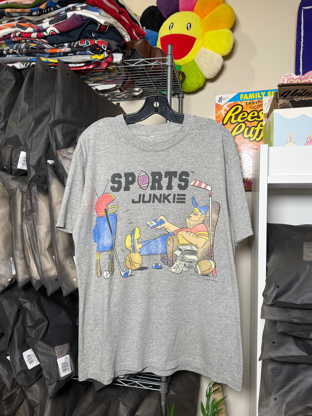 Vintage 1995 Sports Junkie Tee
